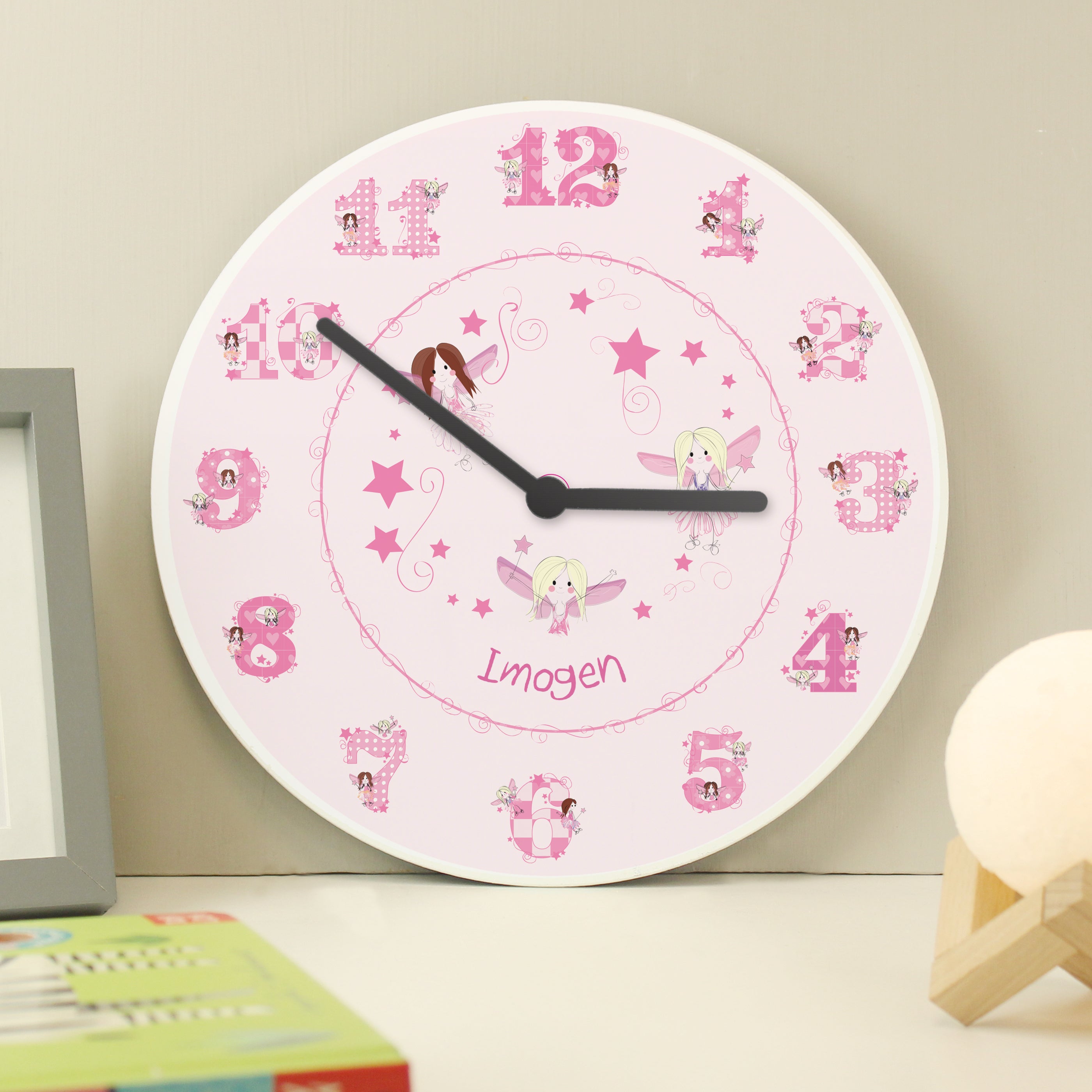 Personalised Fairy Clock