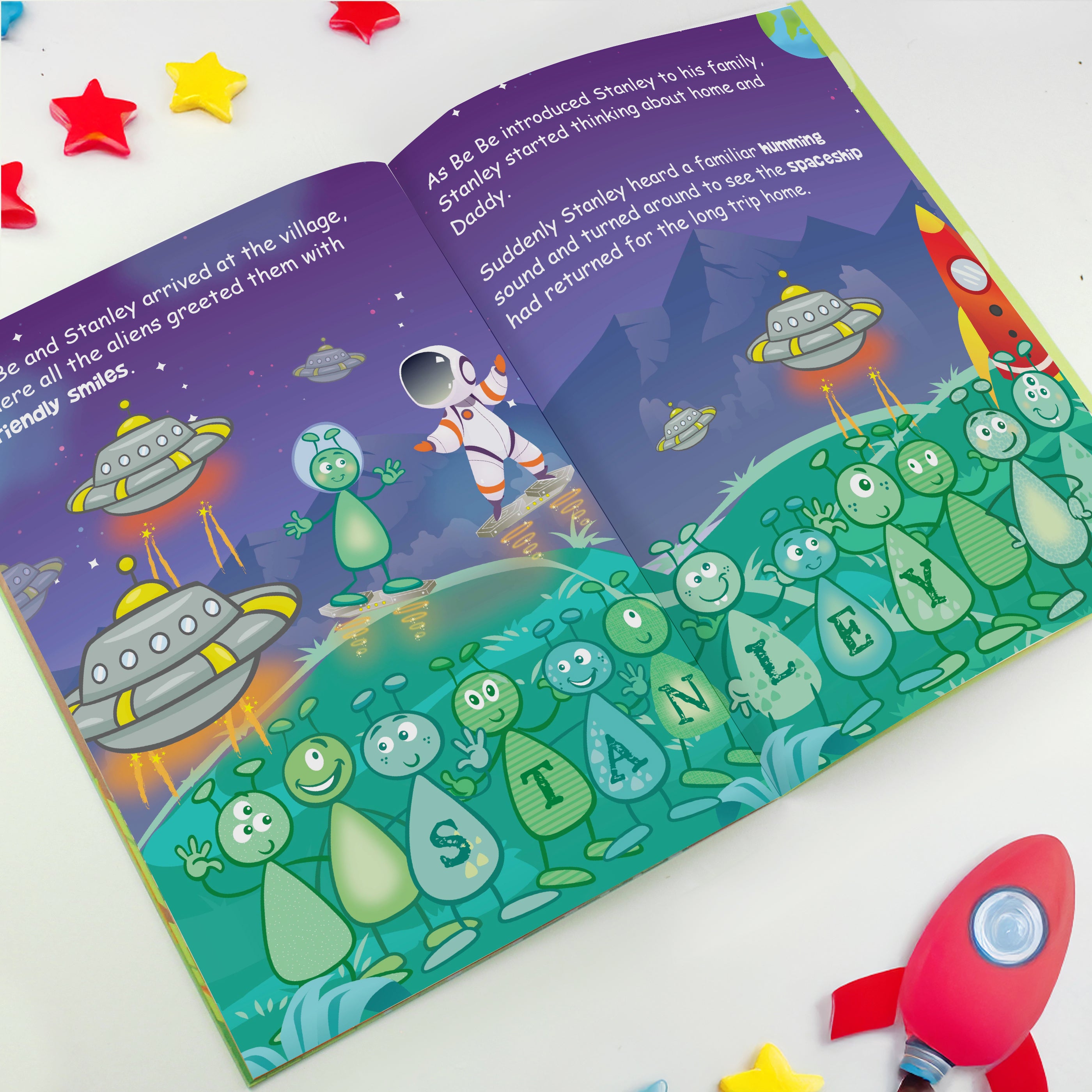 Personalised Space Story Book