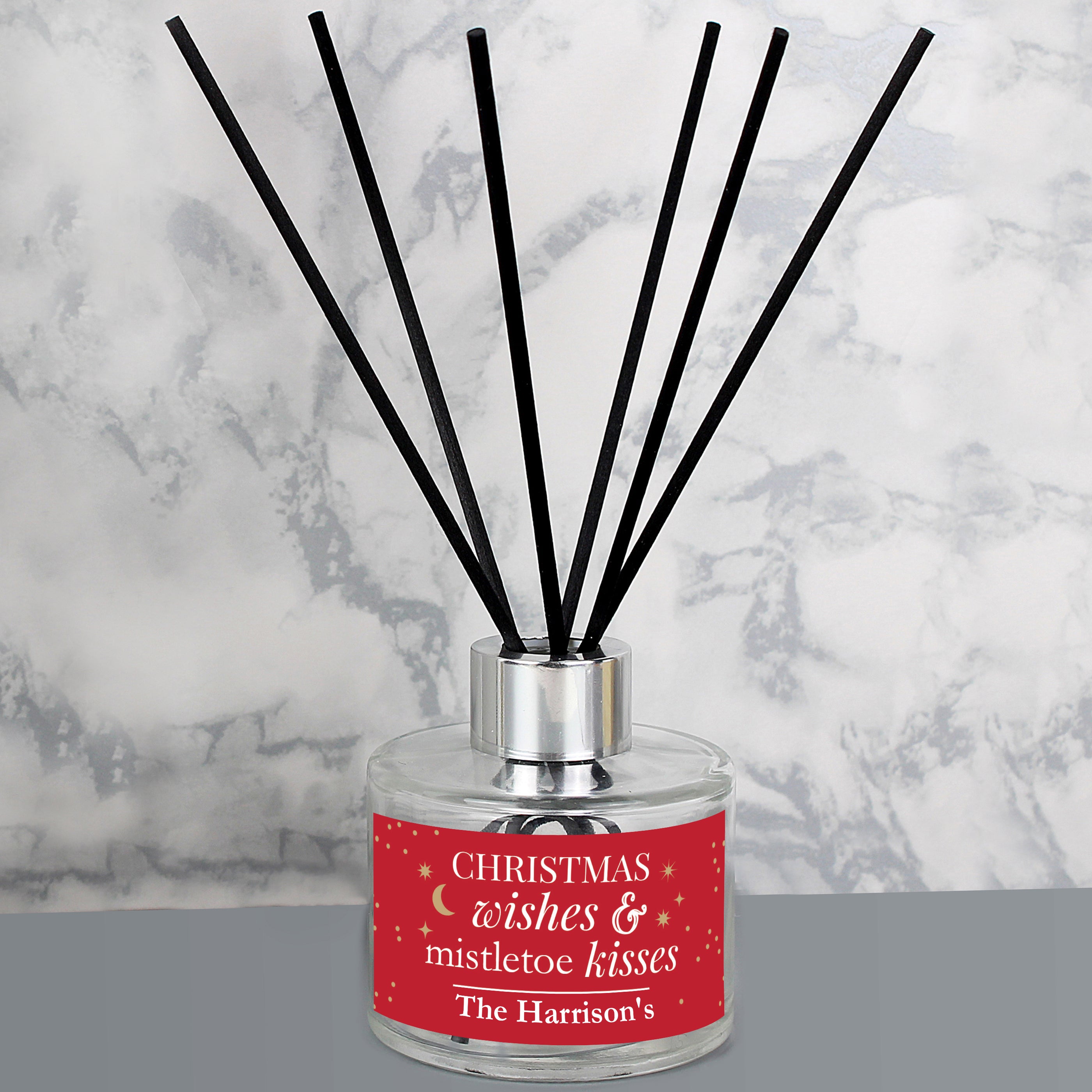 Â Personalised Christmas Wishes Reed Diffuser