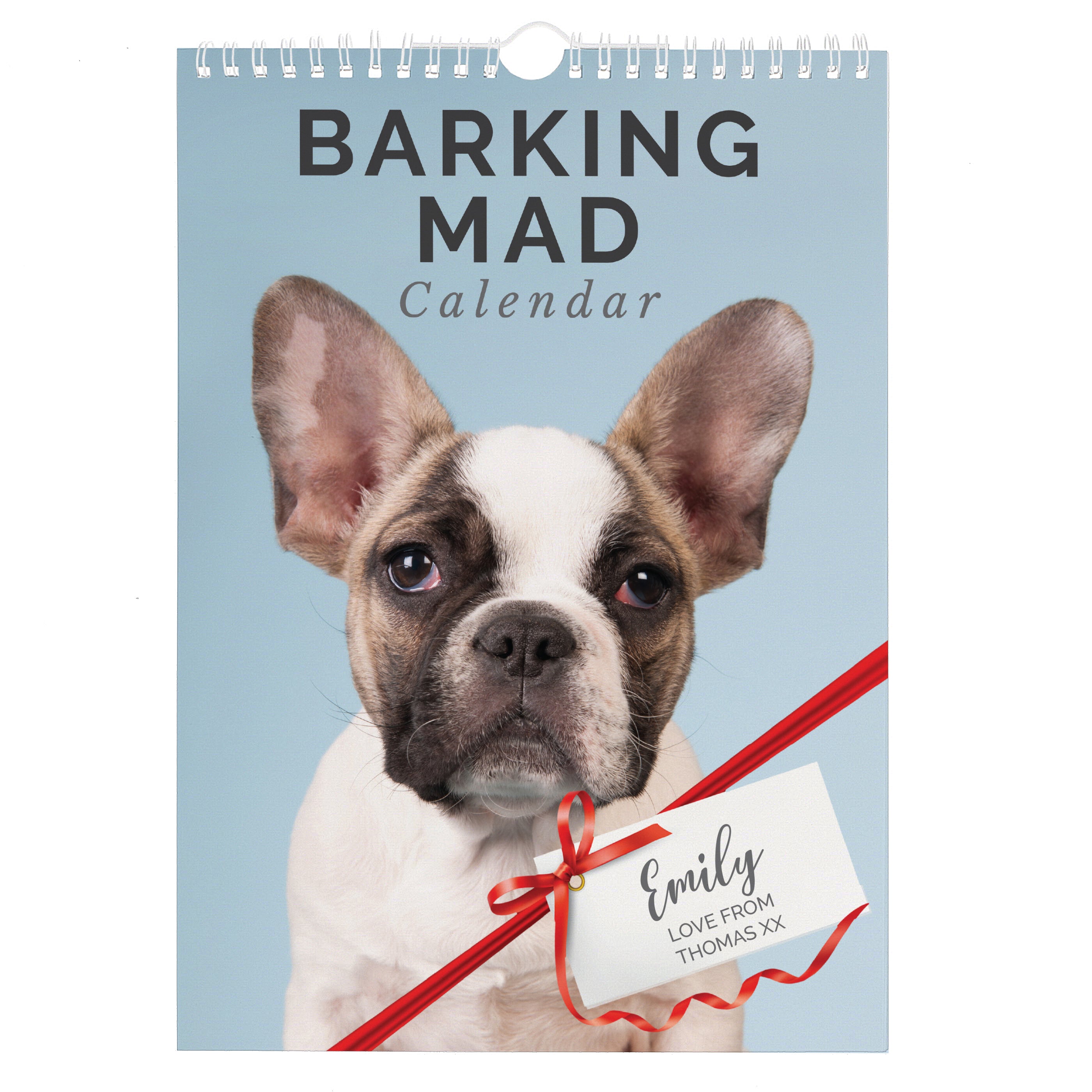 Personalised A4 Barking Mad Calendar