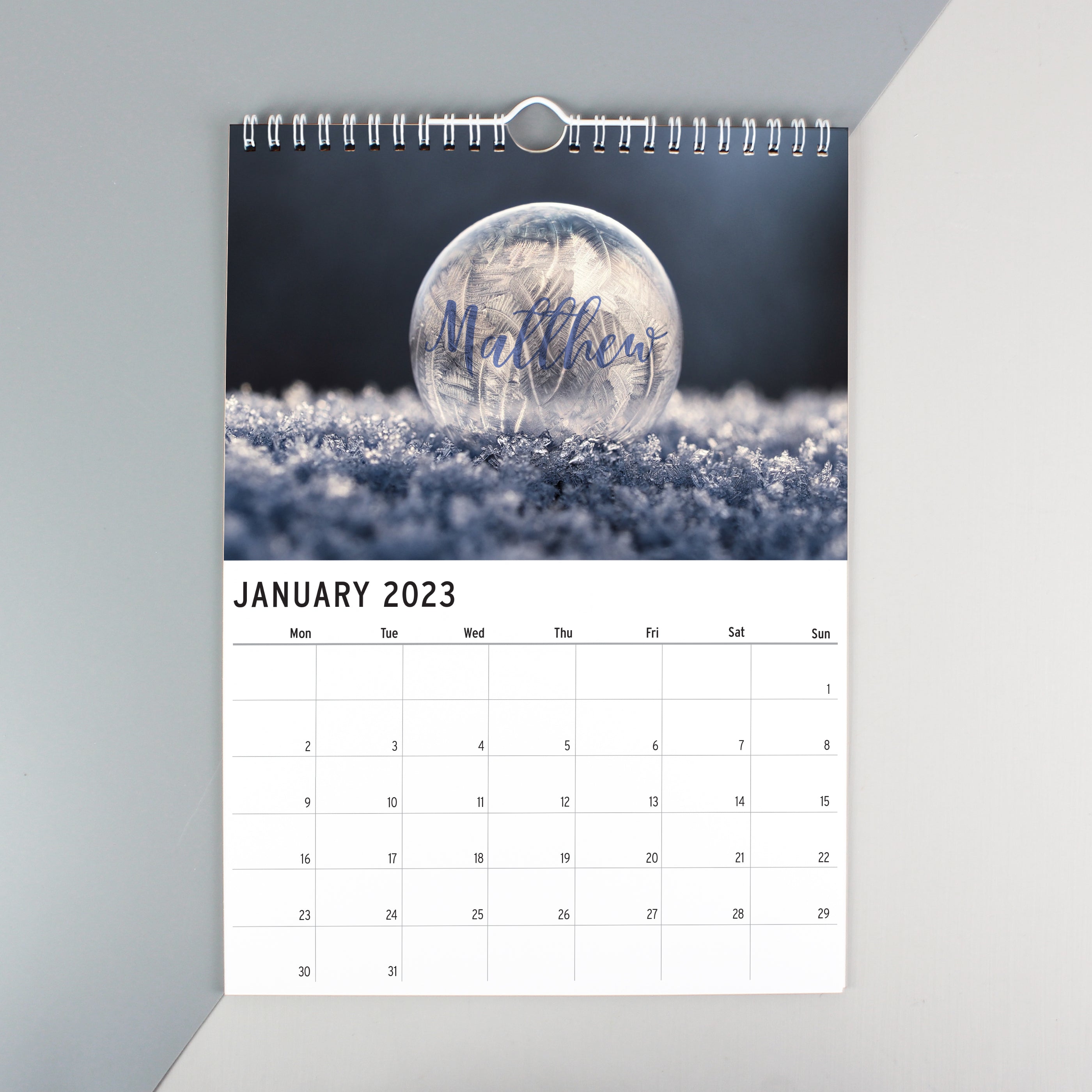 Personalised A4 Great Outdoors Calendar