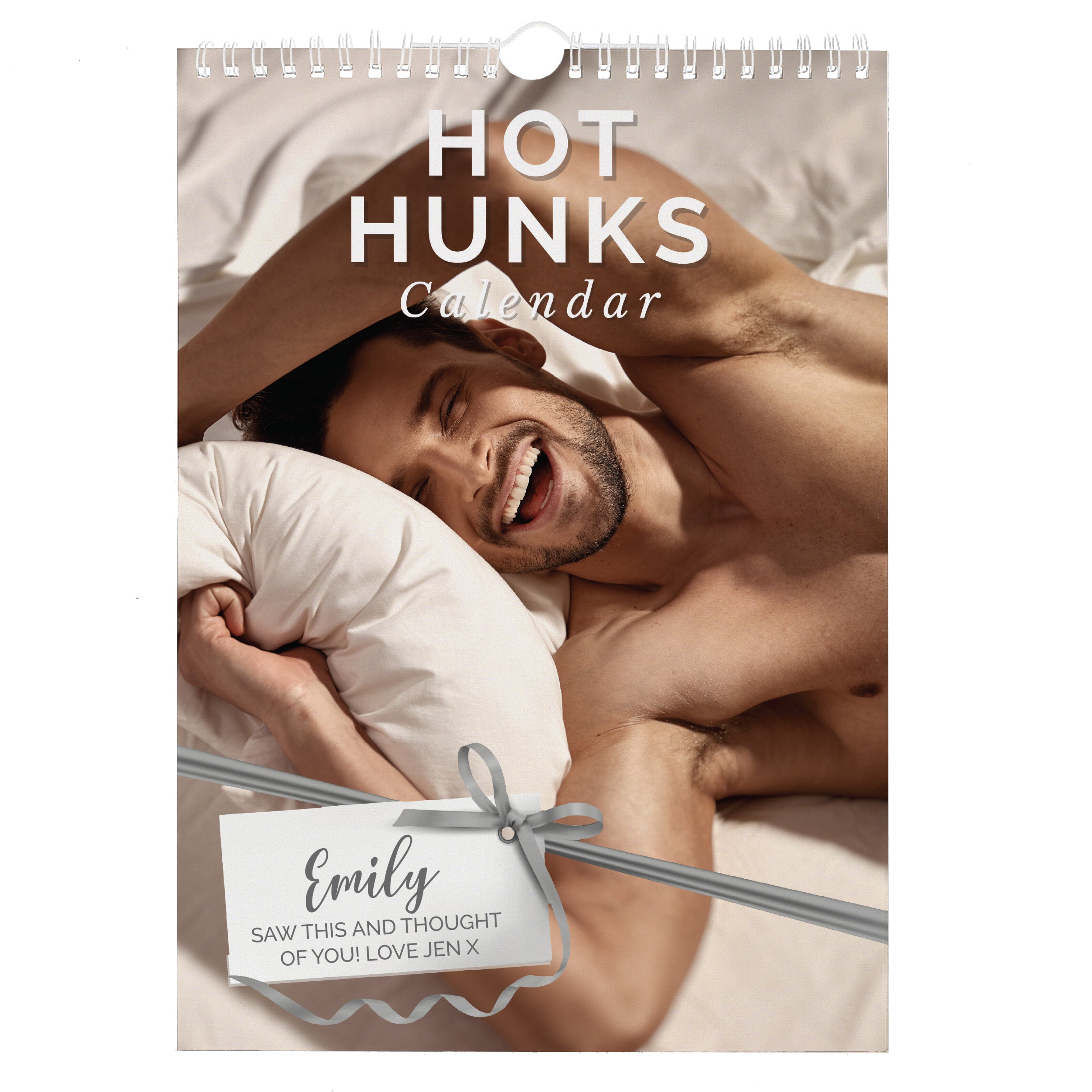 Personalised A4 Hot Hunks Calendar