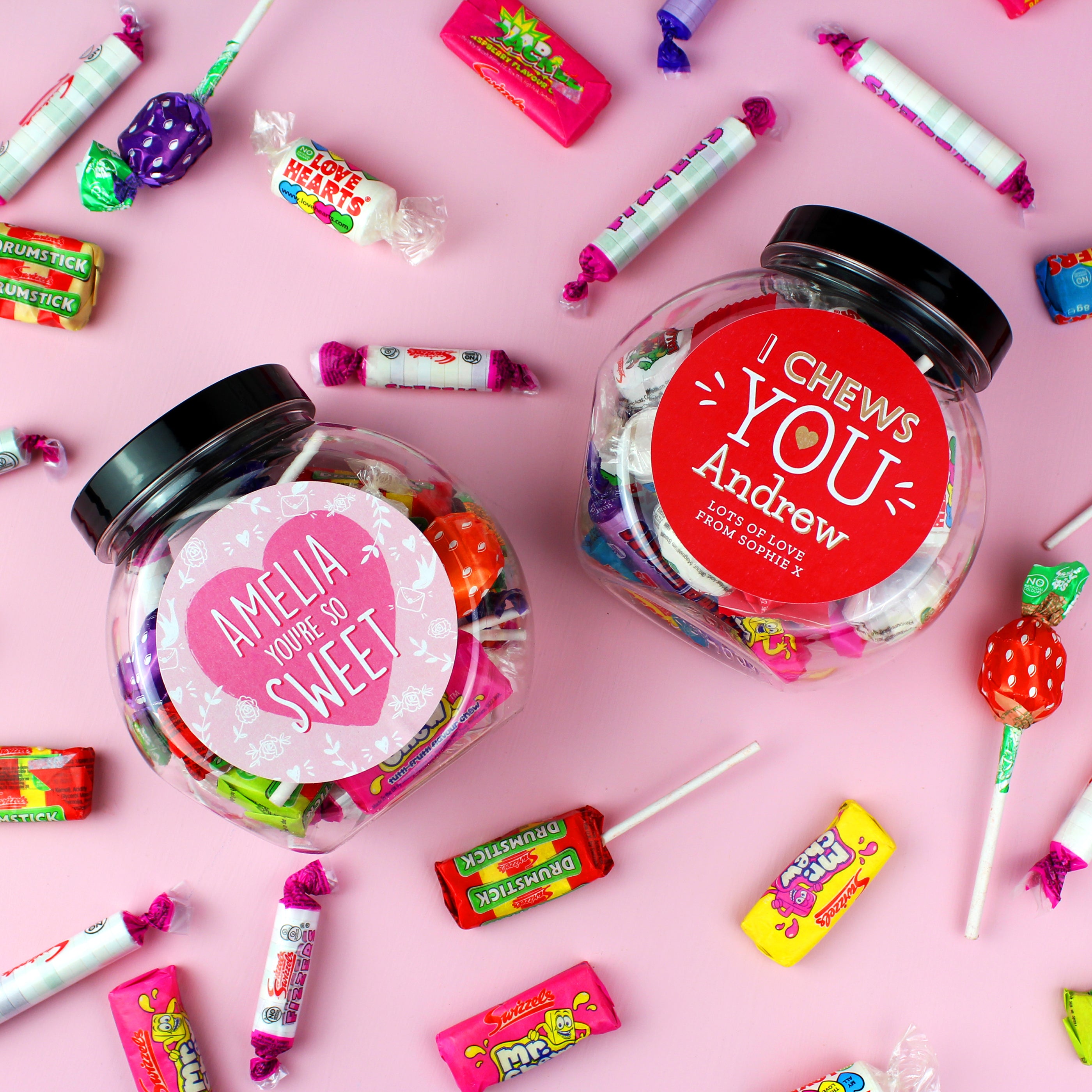 Personalised I Chews You Sweet Jar