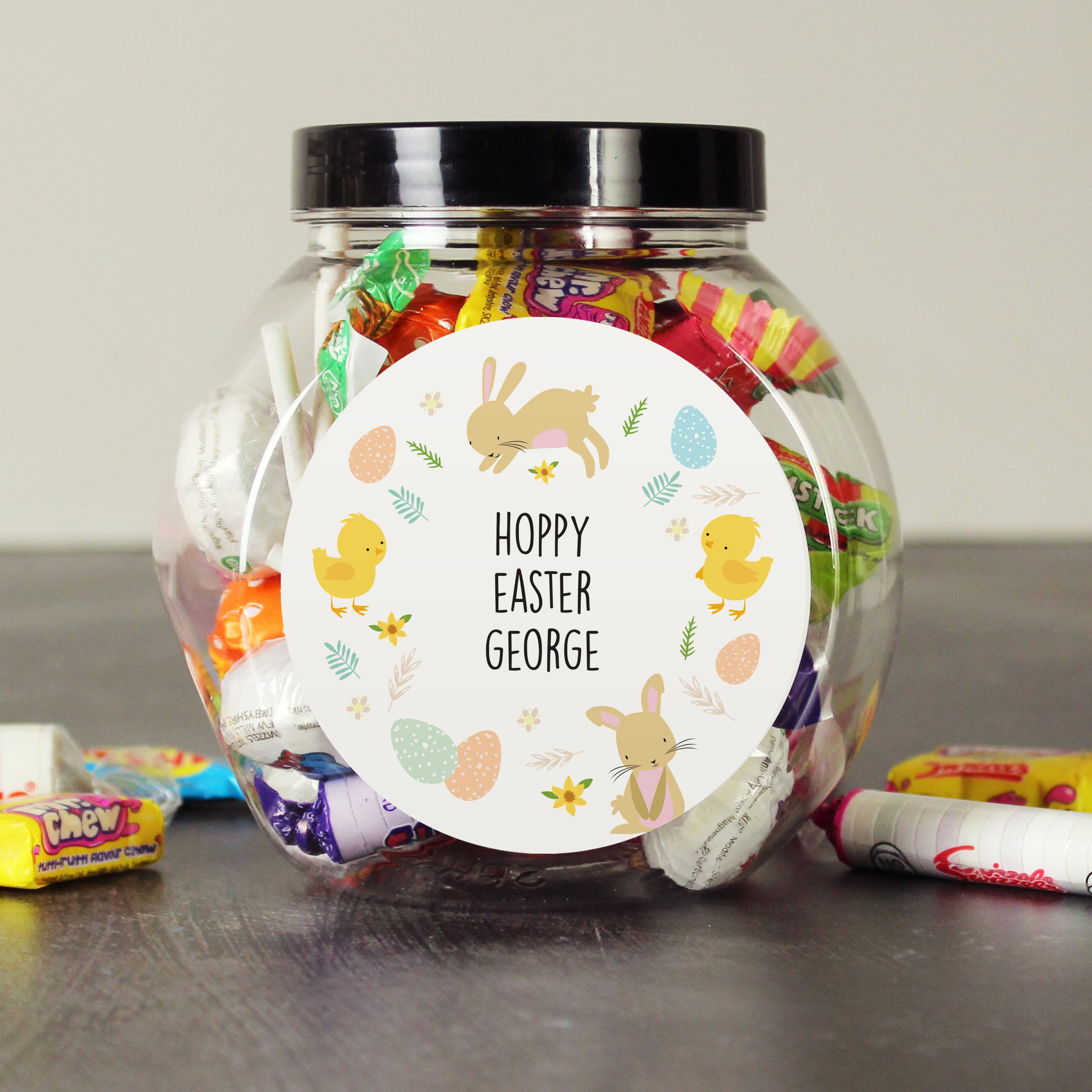 Personalised Easter Sweets Jar