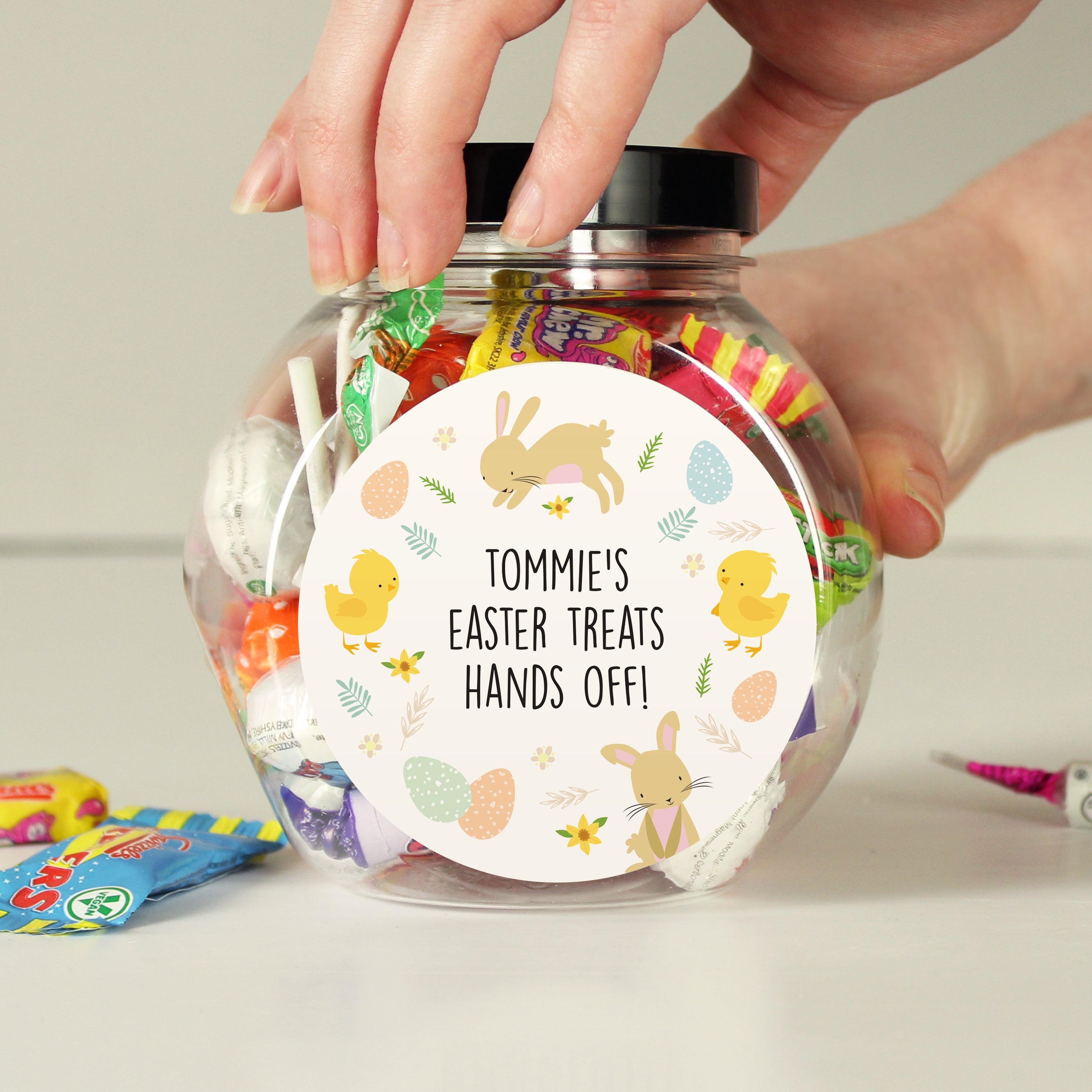 Personalised Easter Sweets Jar