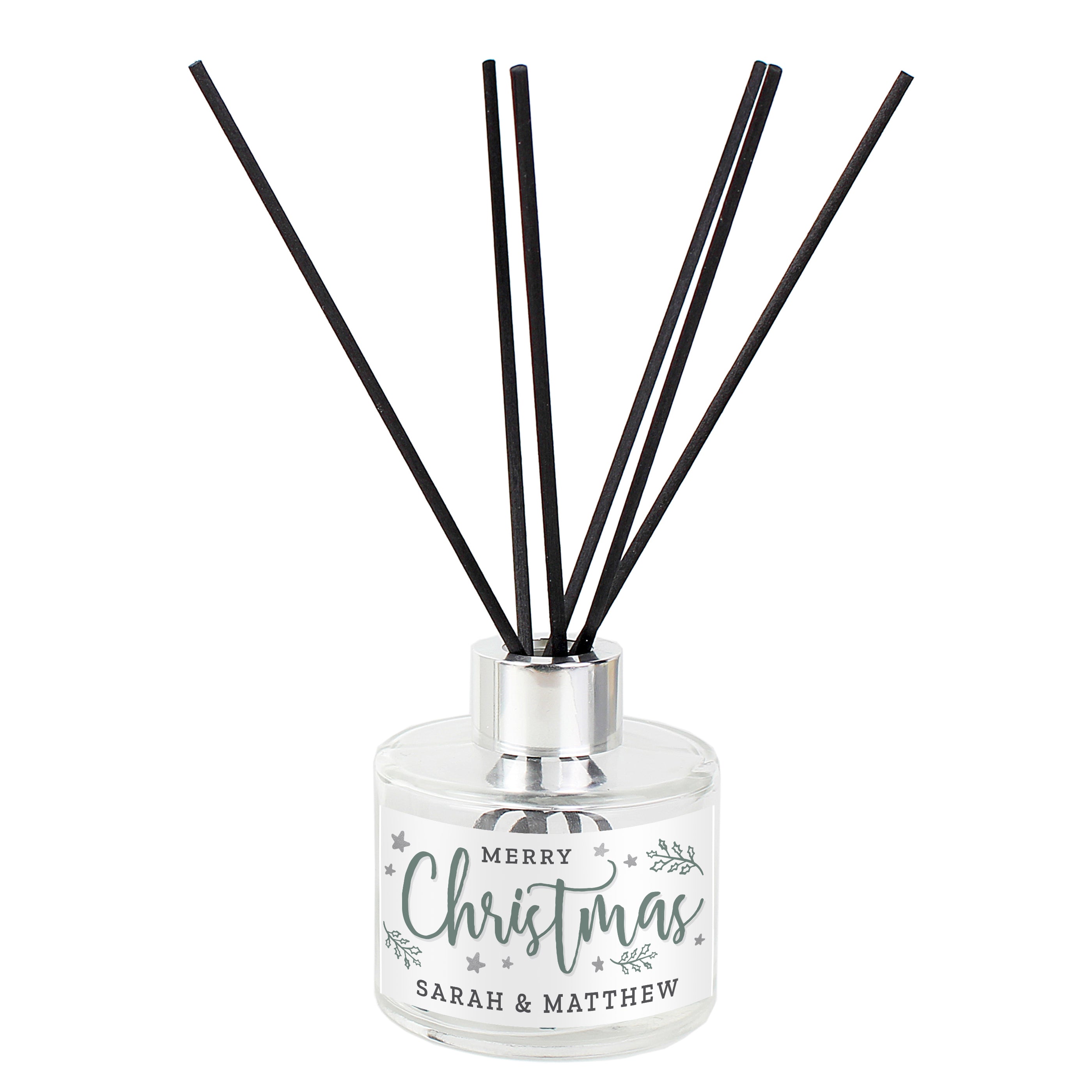 Personalised Merry Christmas Reed Diffuser