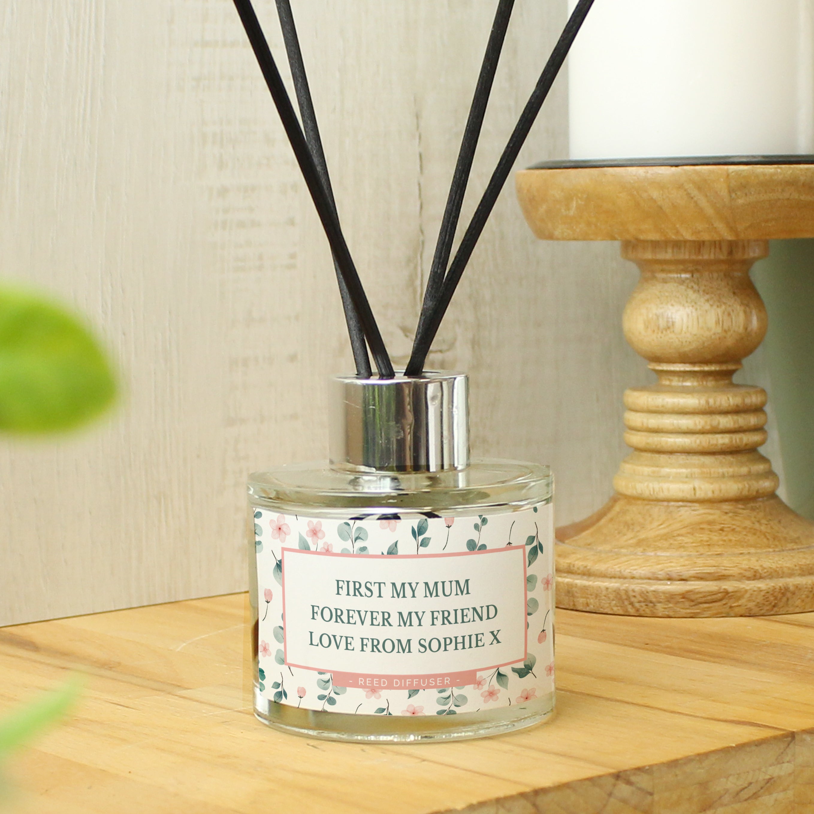 Personalised  Floral Reed Diffuser