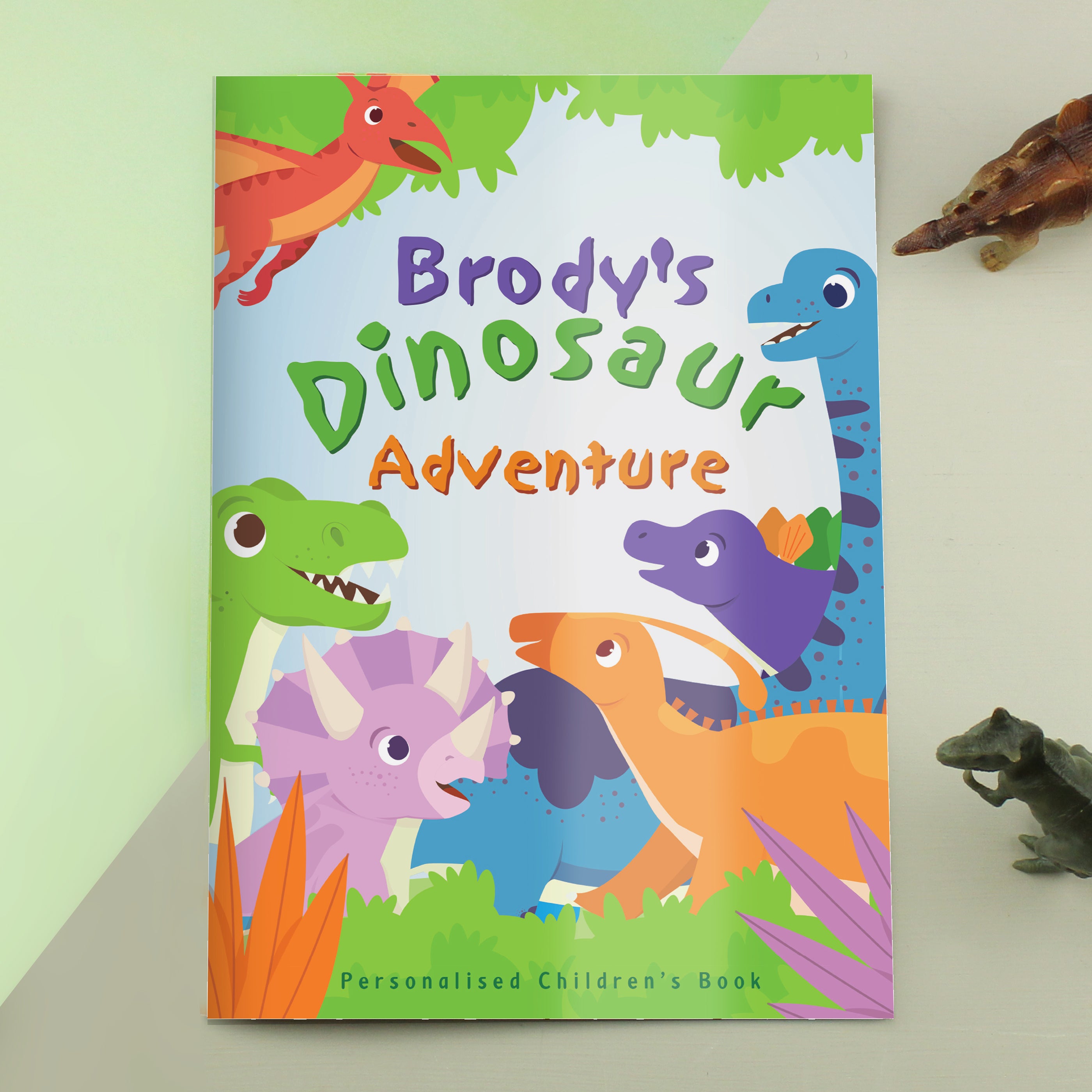 Personalised Dinosaur Adventure Story Book