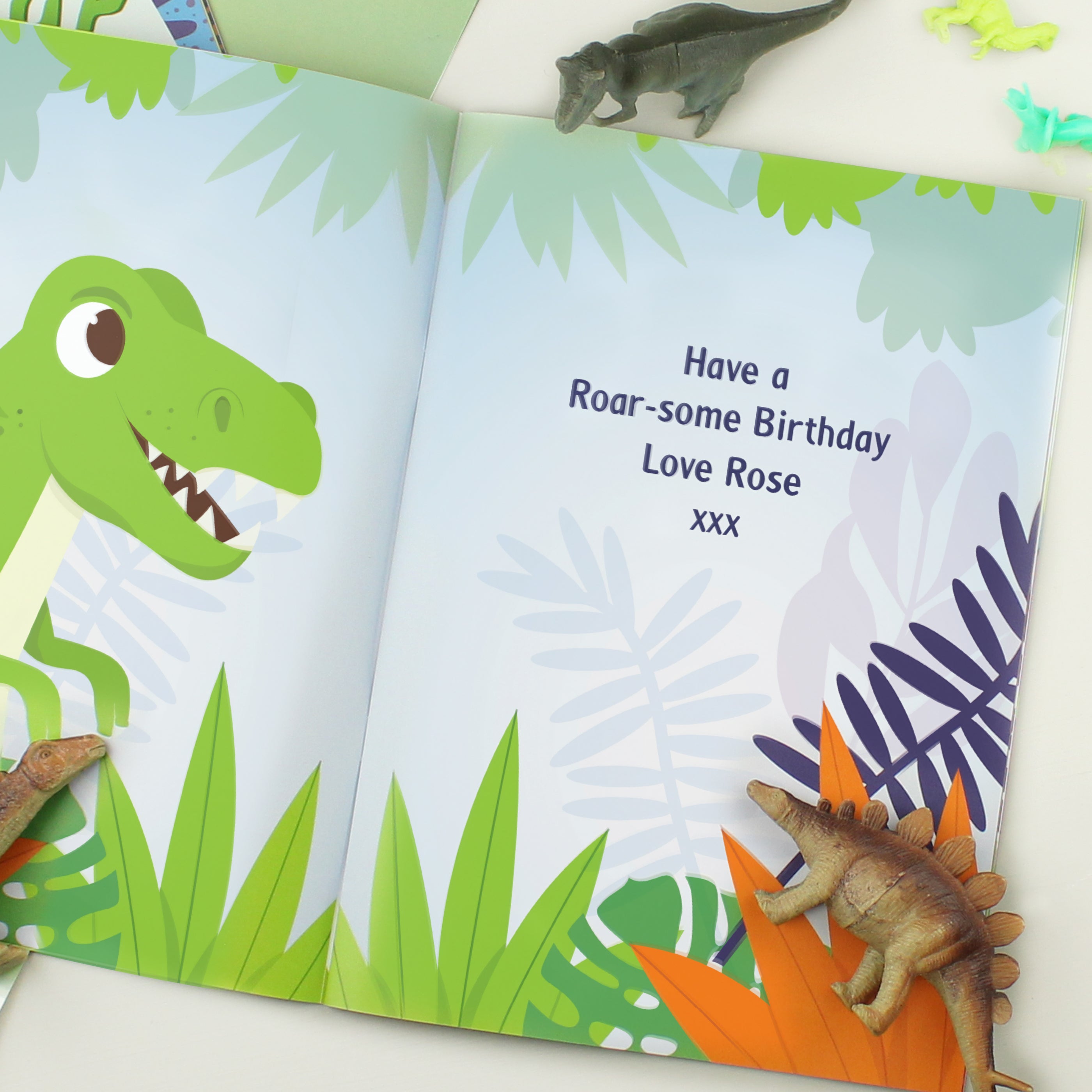 Personalised Dinosaur Adventure Story Book