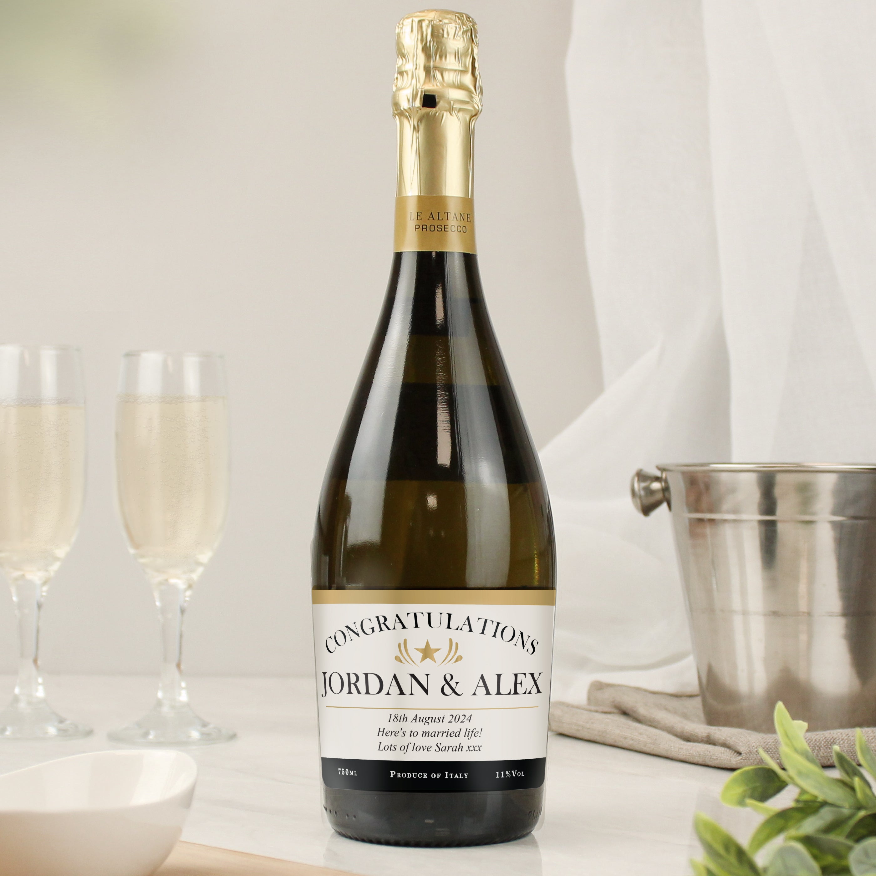 Personalised Classic Prosecco