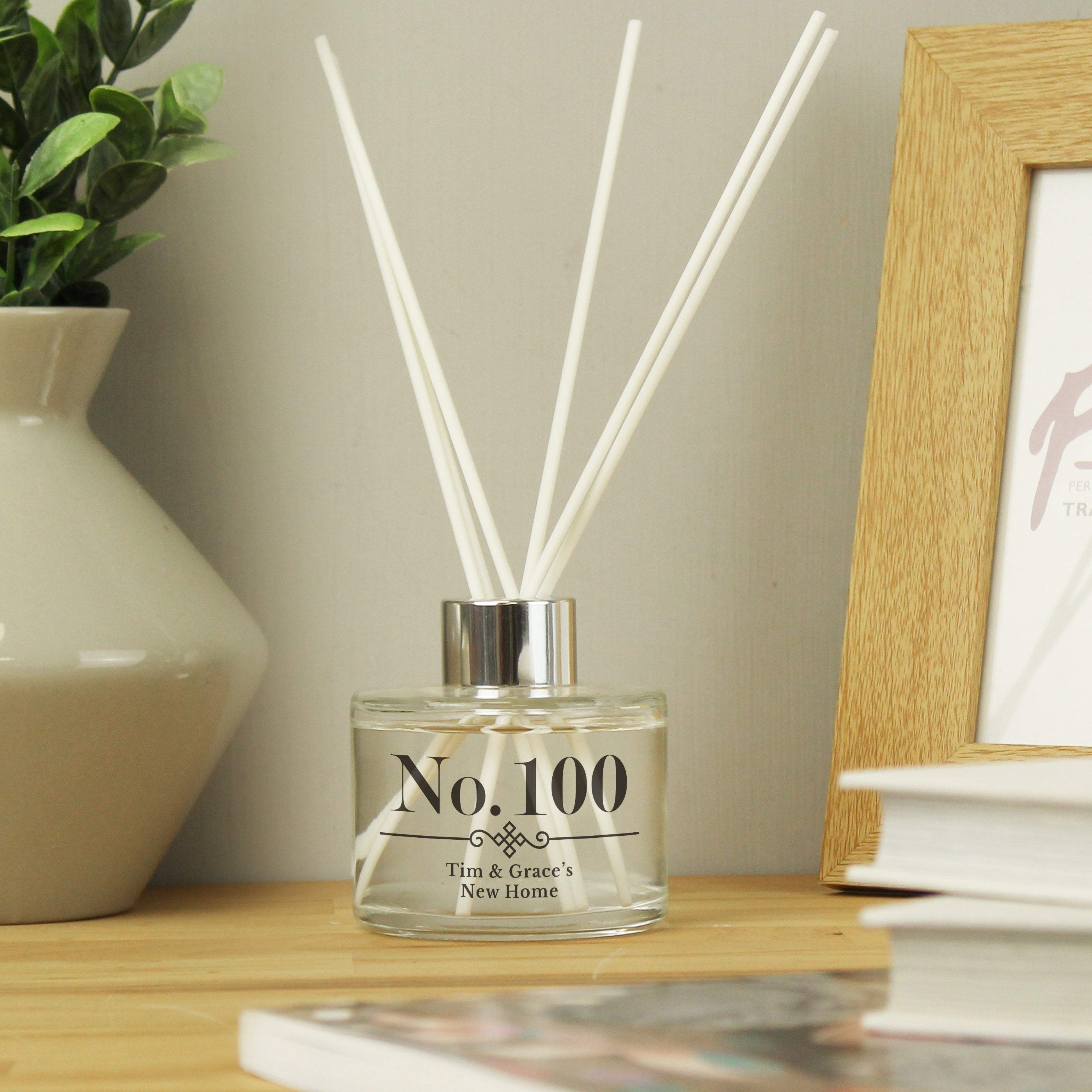 Personalised Elegant Diamond Reed Diffuser