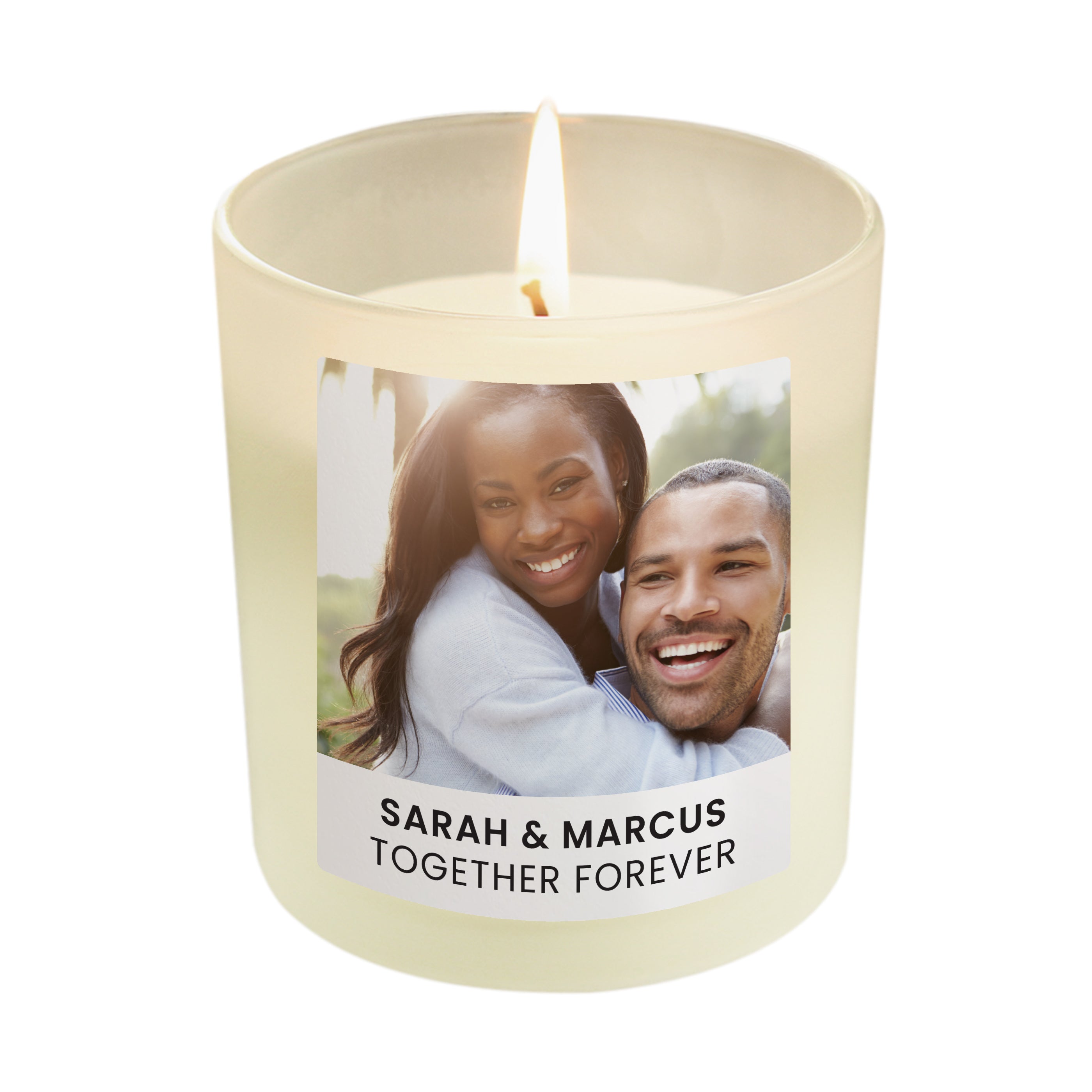 Personalised Photo Upload Candle Jar