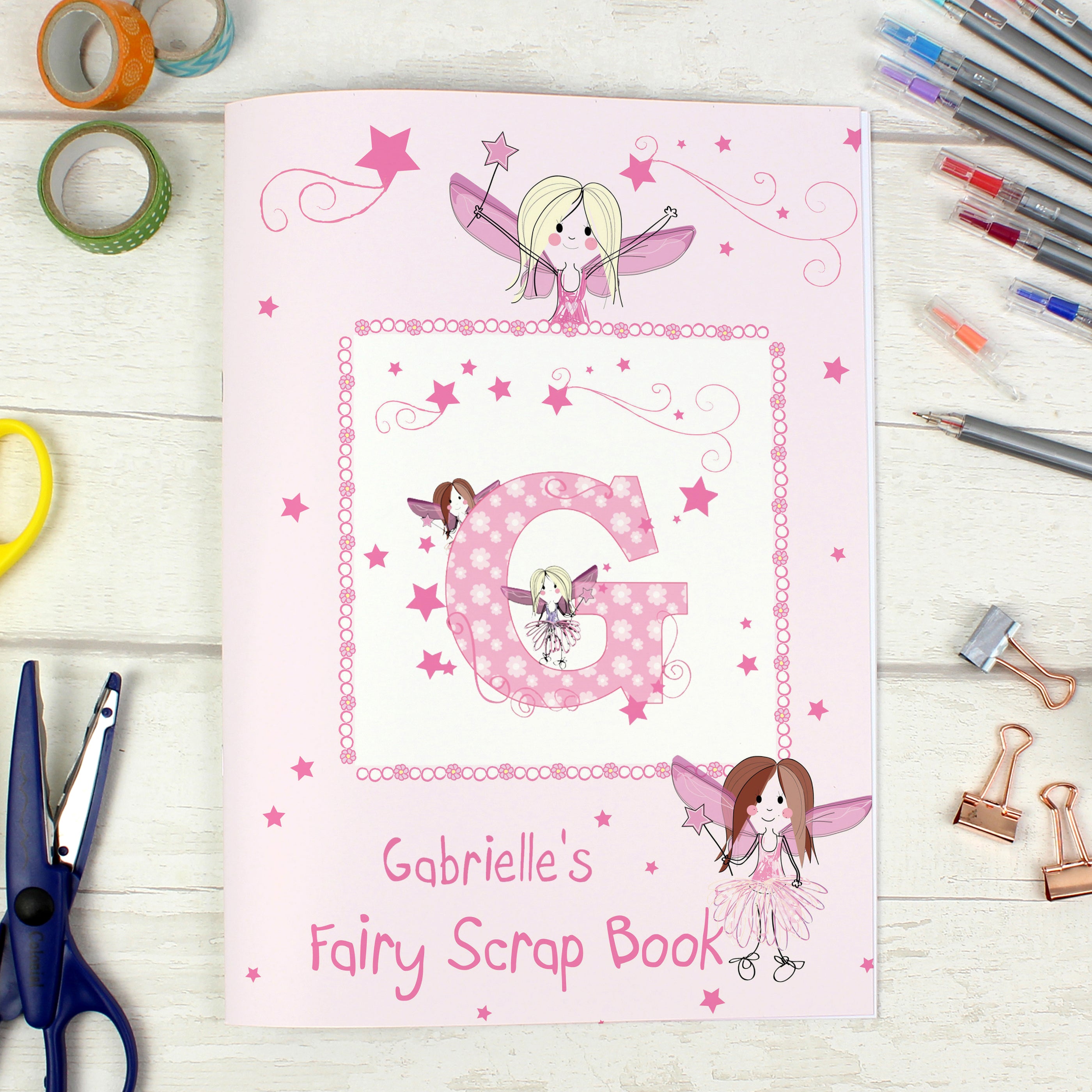 Personalised Fairy - A4 Scrapbook