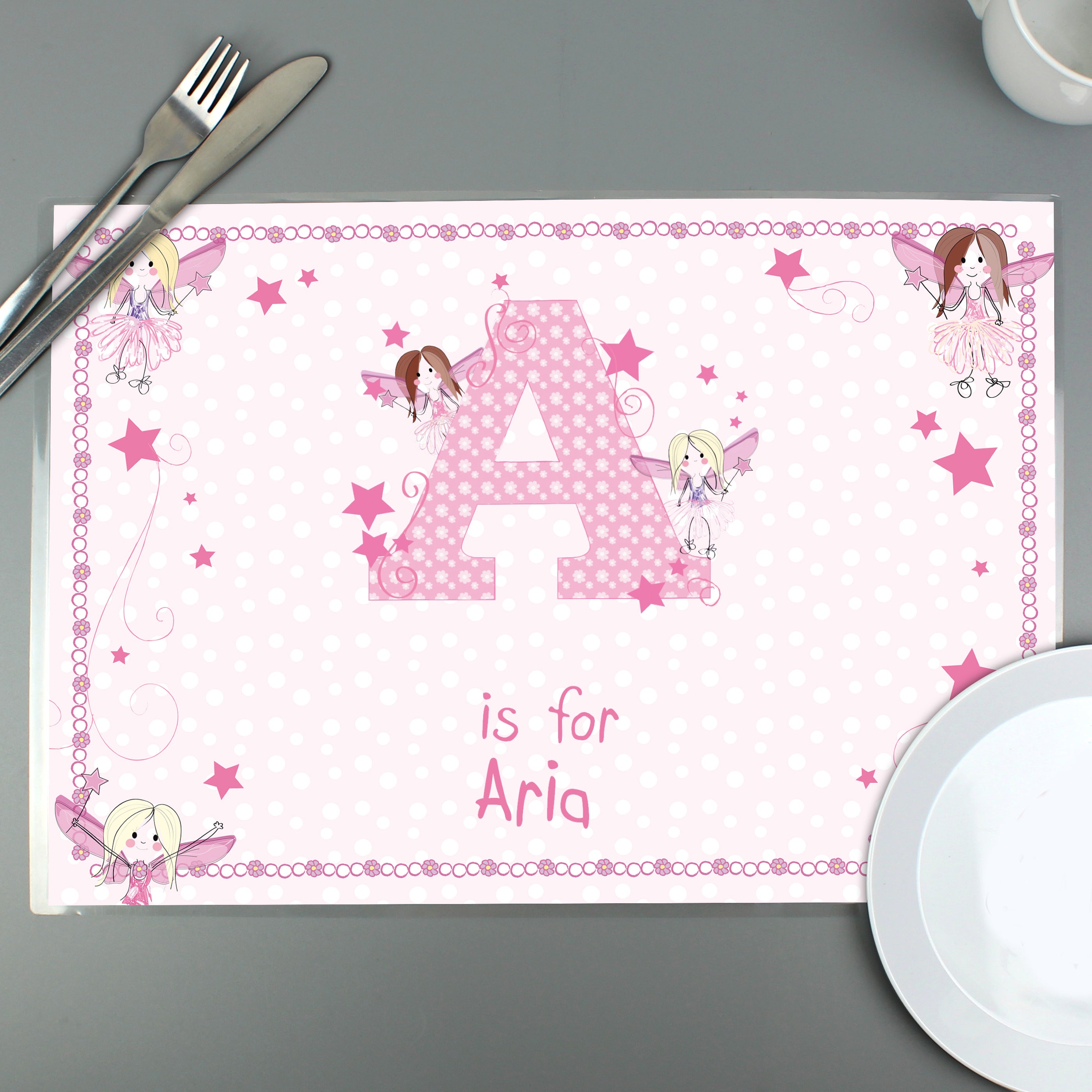 Personalised Fairy Placemat