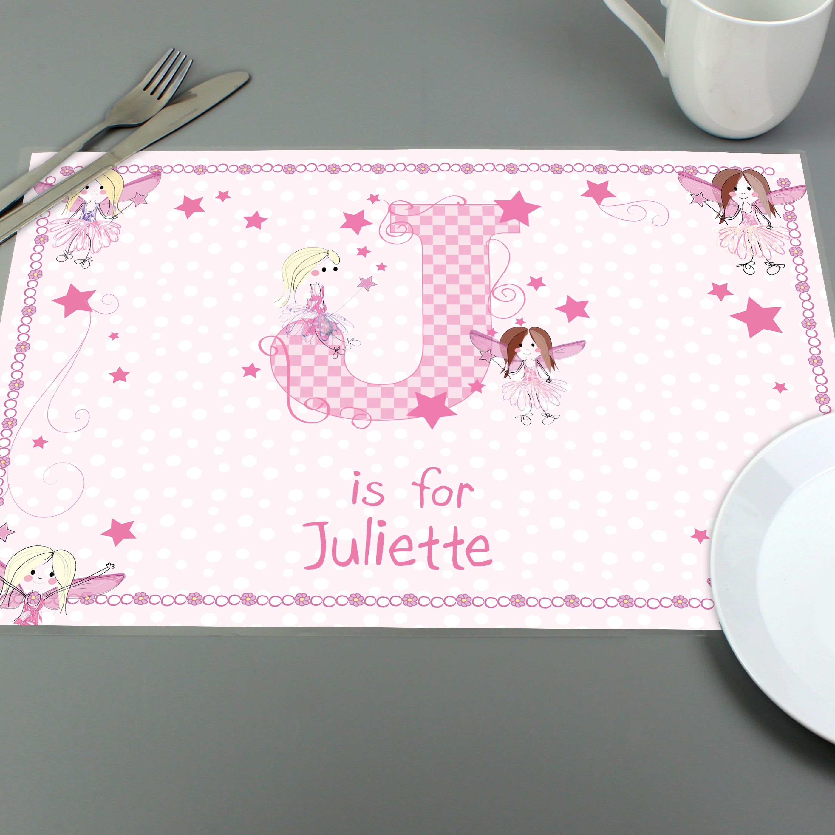 Personalised Fairy Placemat