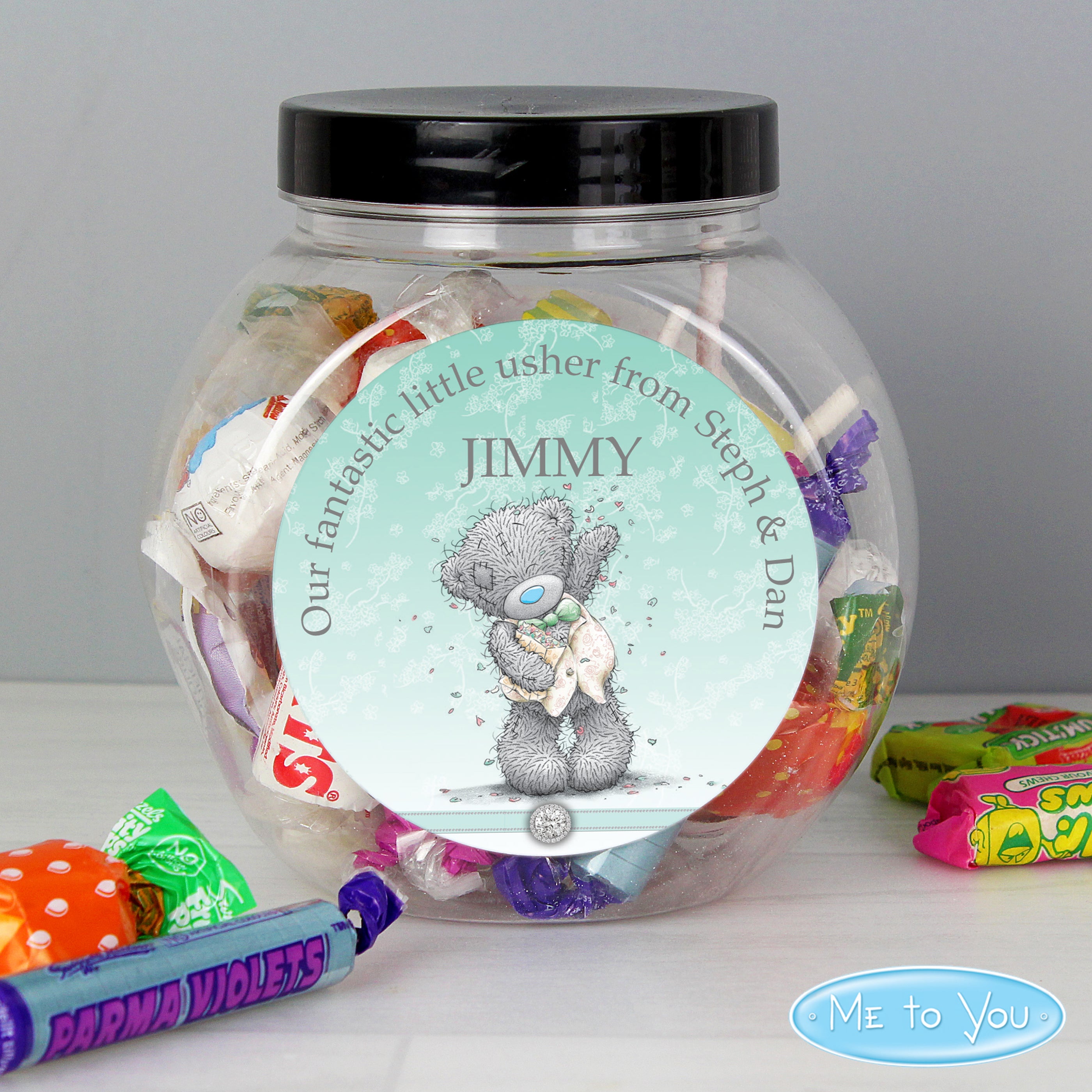 Personalised Me To You Pageboy Wedding Sweets