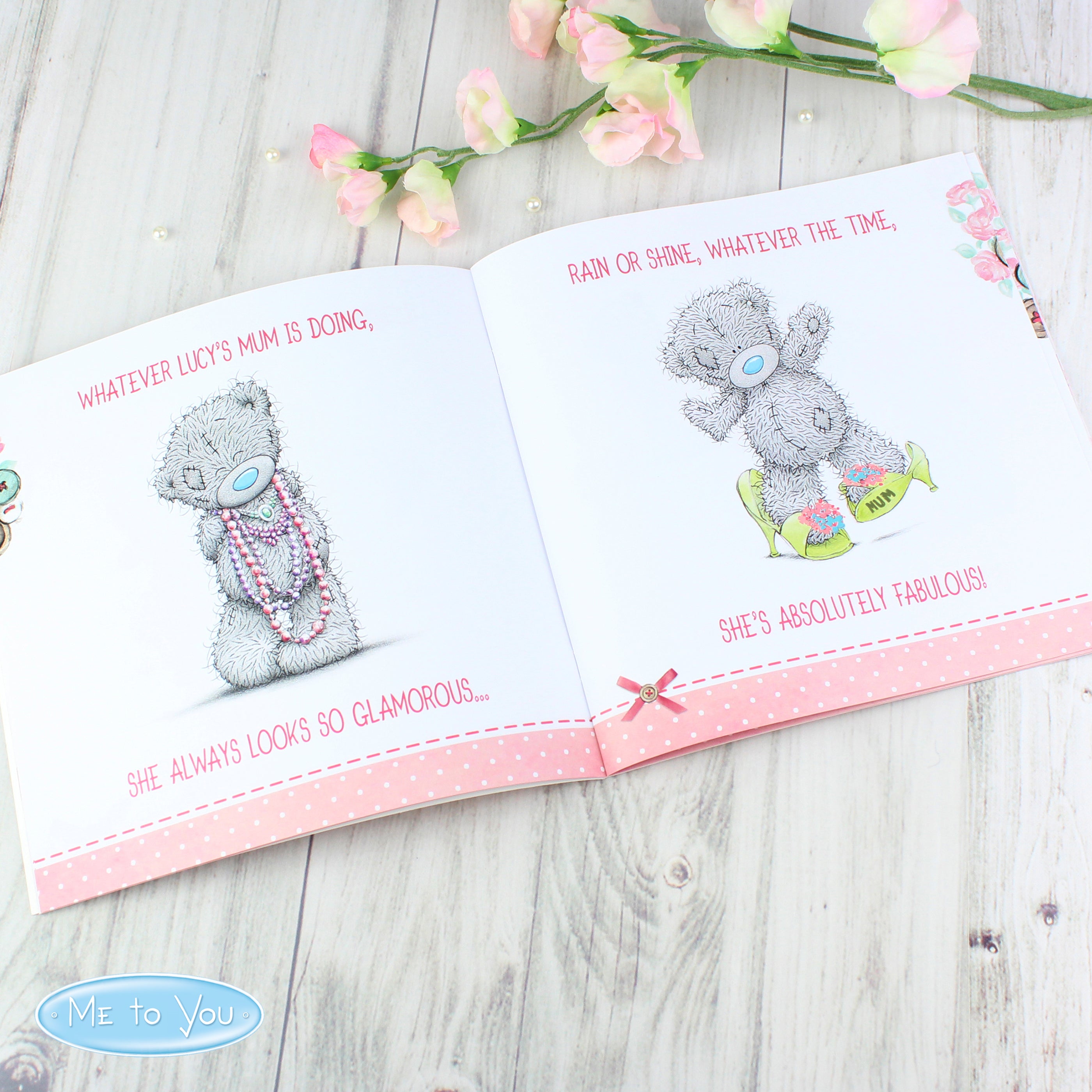 Personalised Me to You Mum Nan Grandma Poem Book