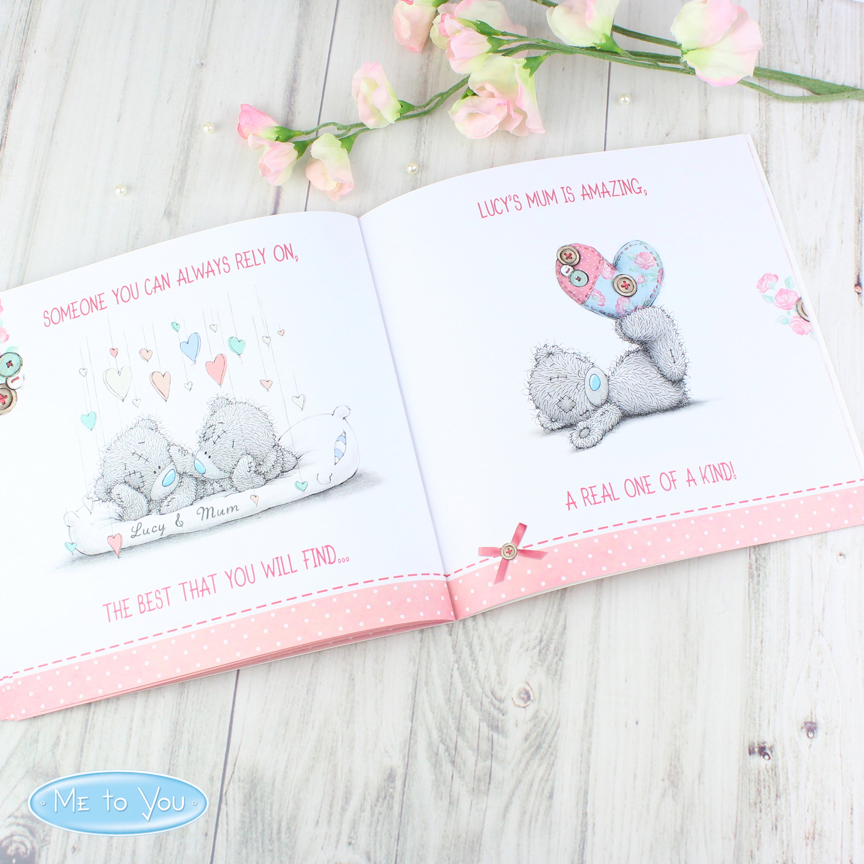 Personalised Me to You Mum Nan Grandma Poem Book