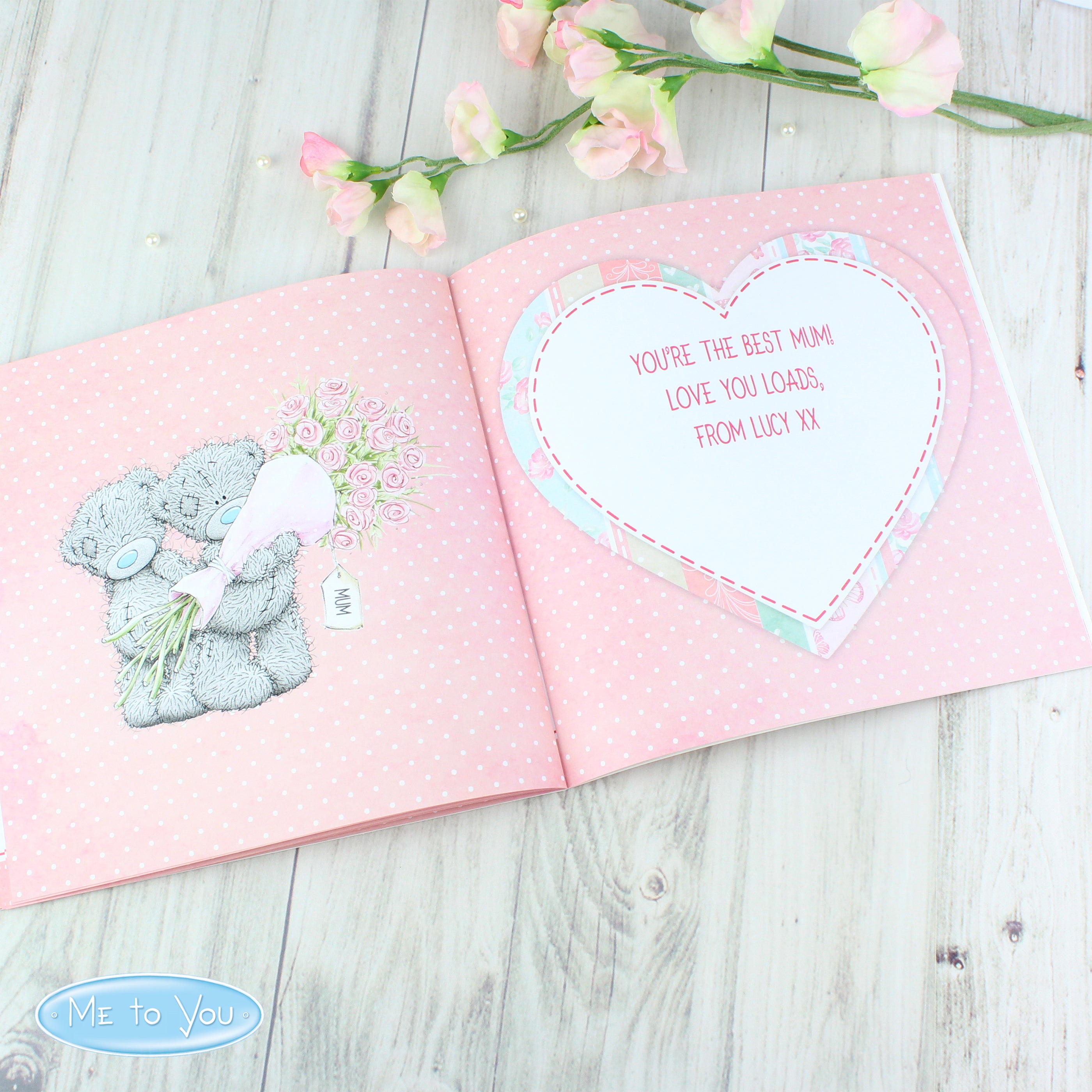 Personalised Me to You Mum Nan Grandma Poem Book