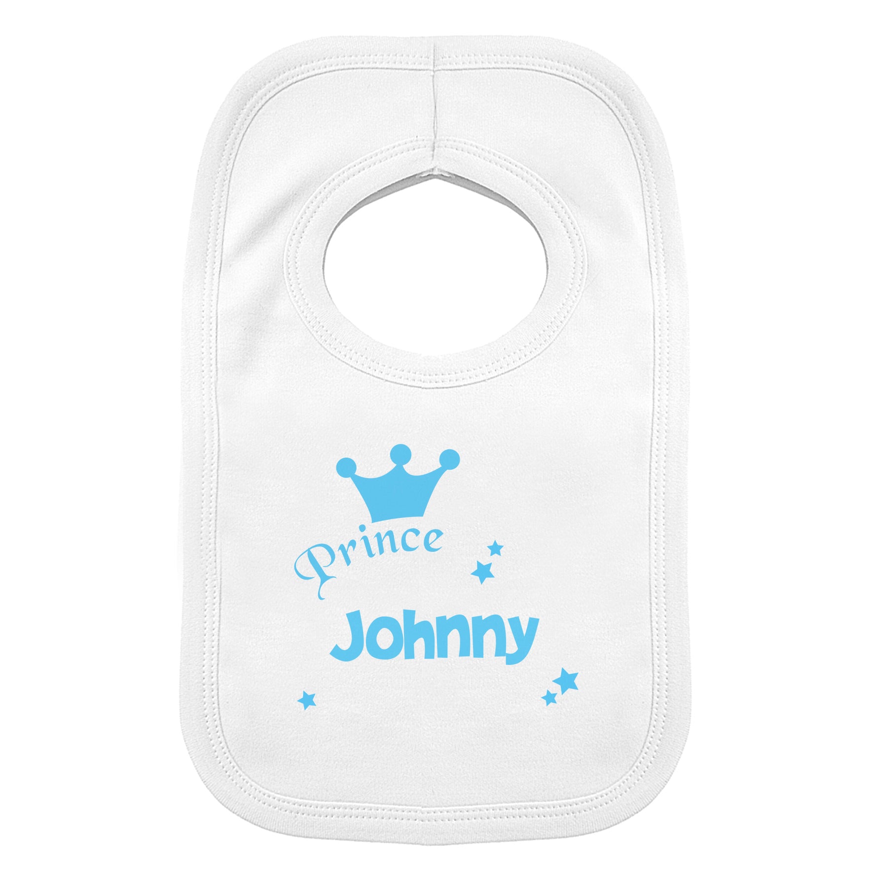 Personalised Prince Bib