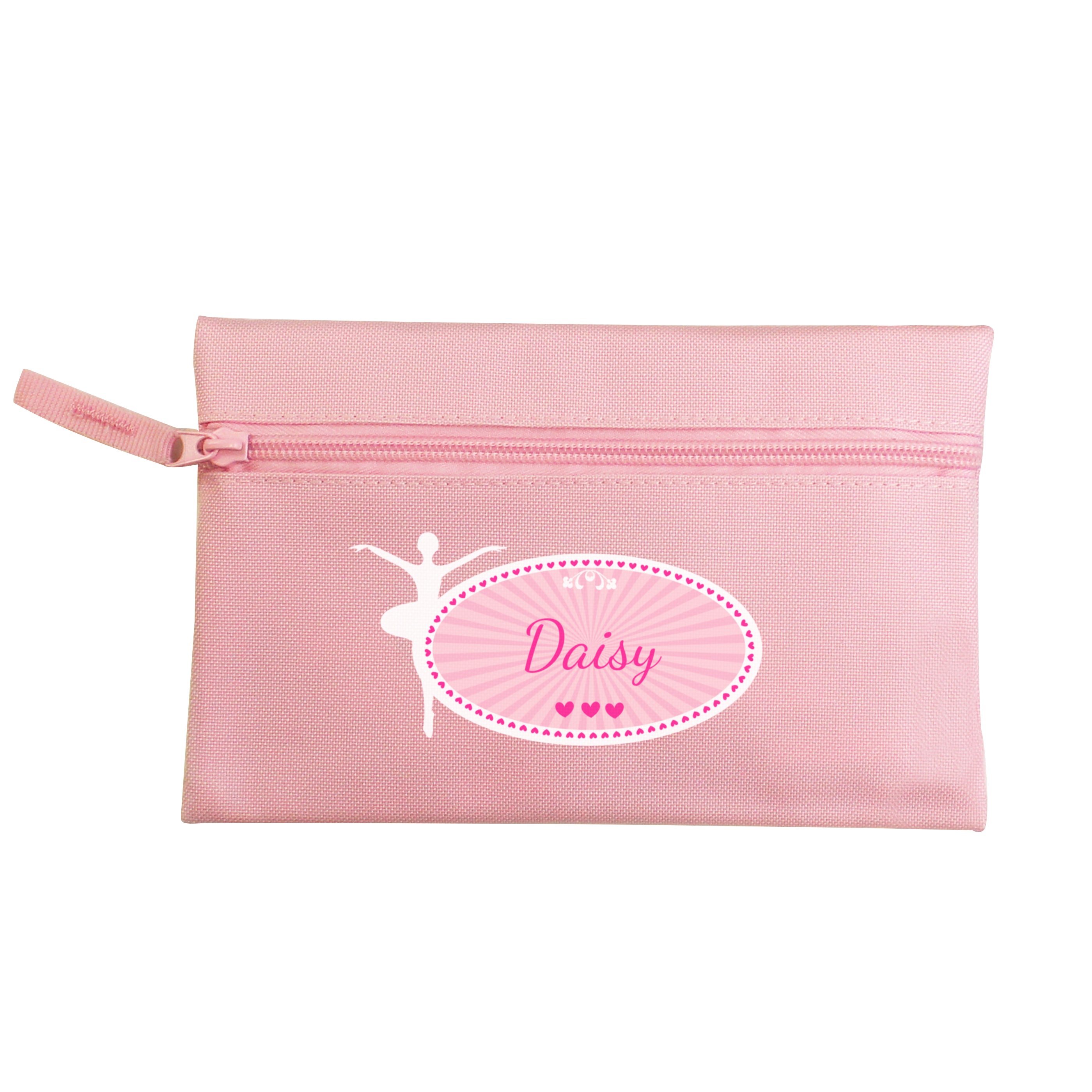 Personalised Ballerina Pink Pencil Case