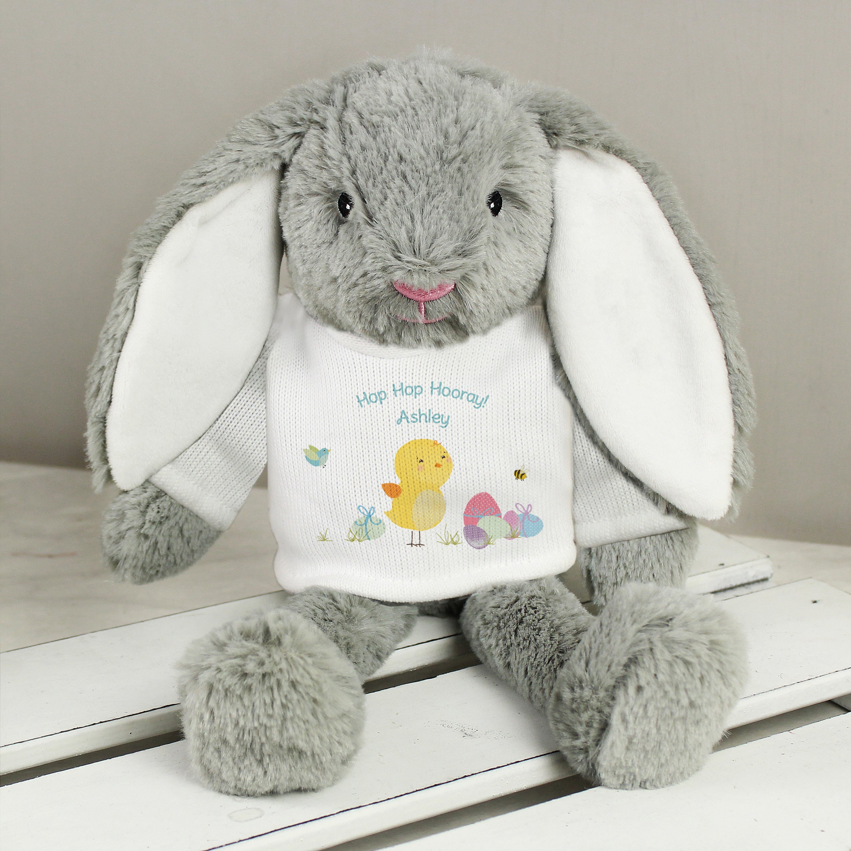 Personalised Easter Meadow Bunny Rabbit