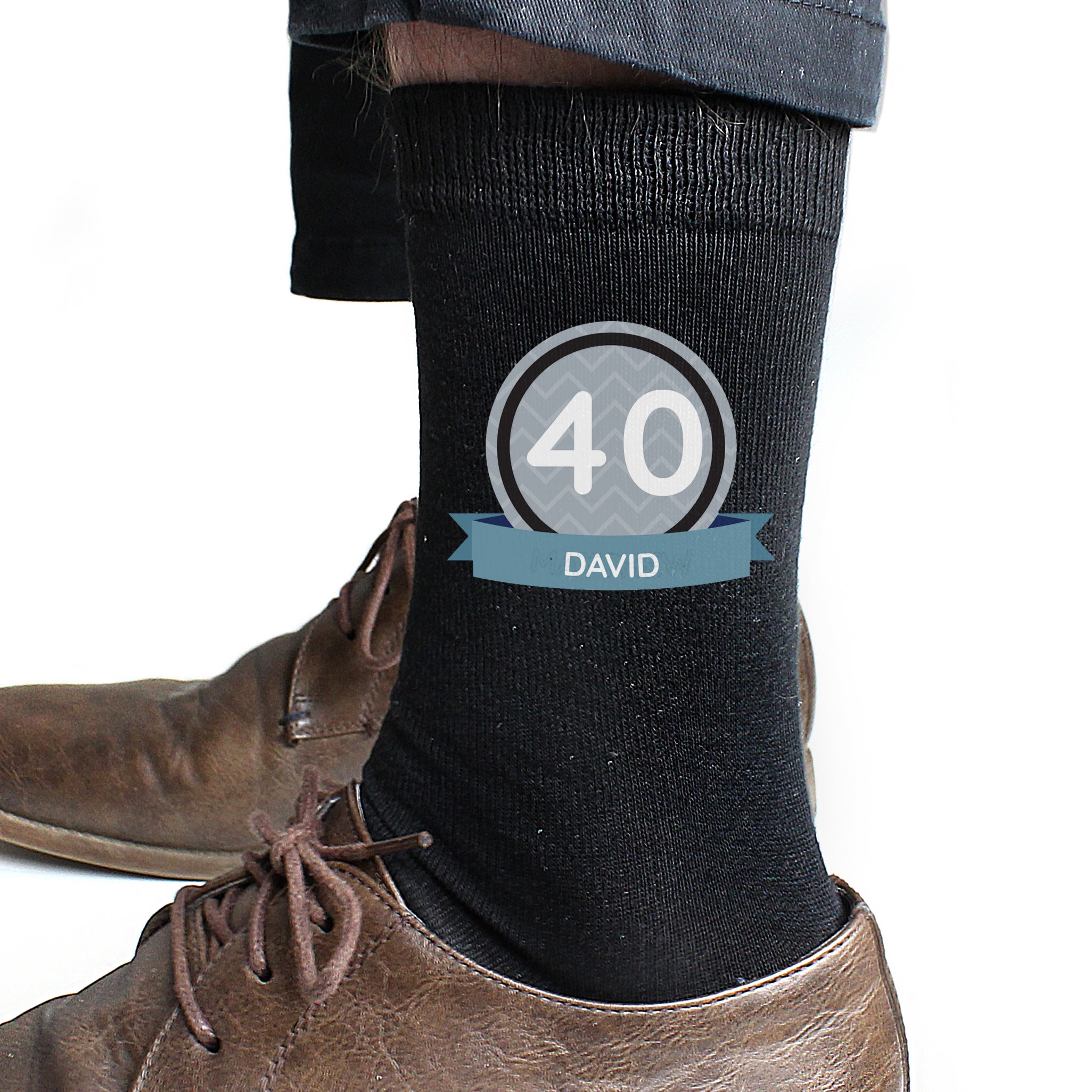 Personalised Birthday Men's Socks