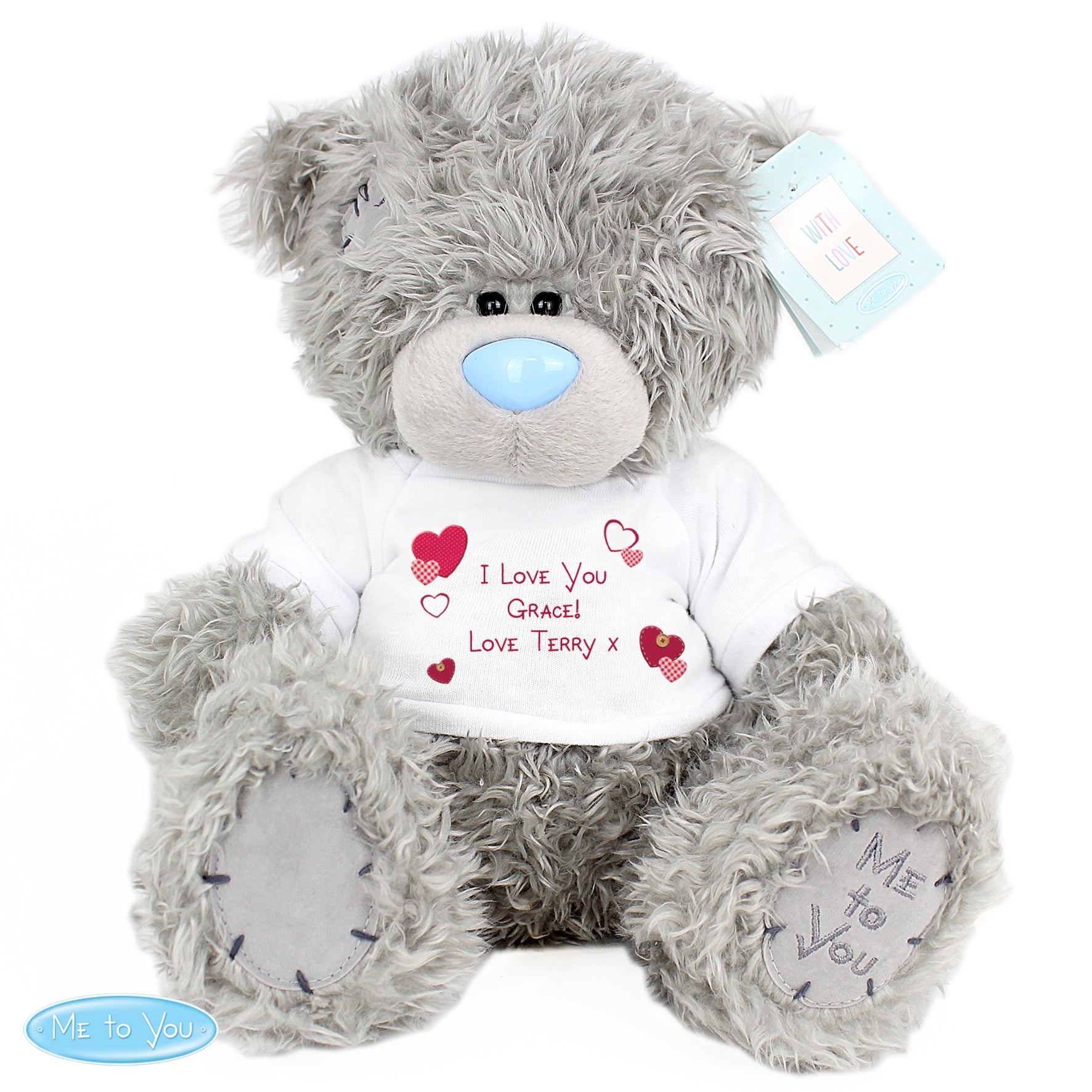 Personalised Me to You Bear Hearts