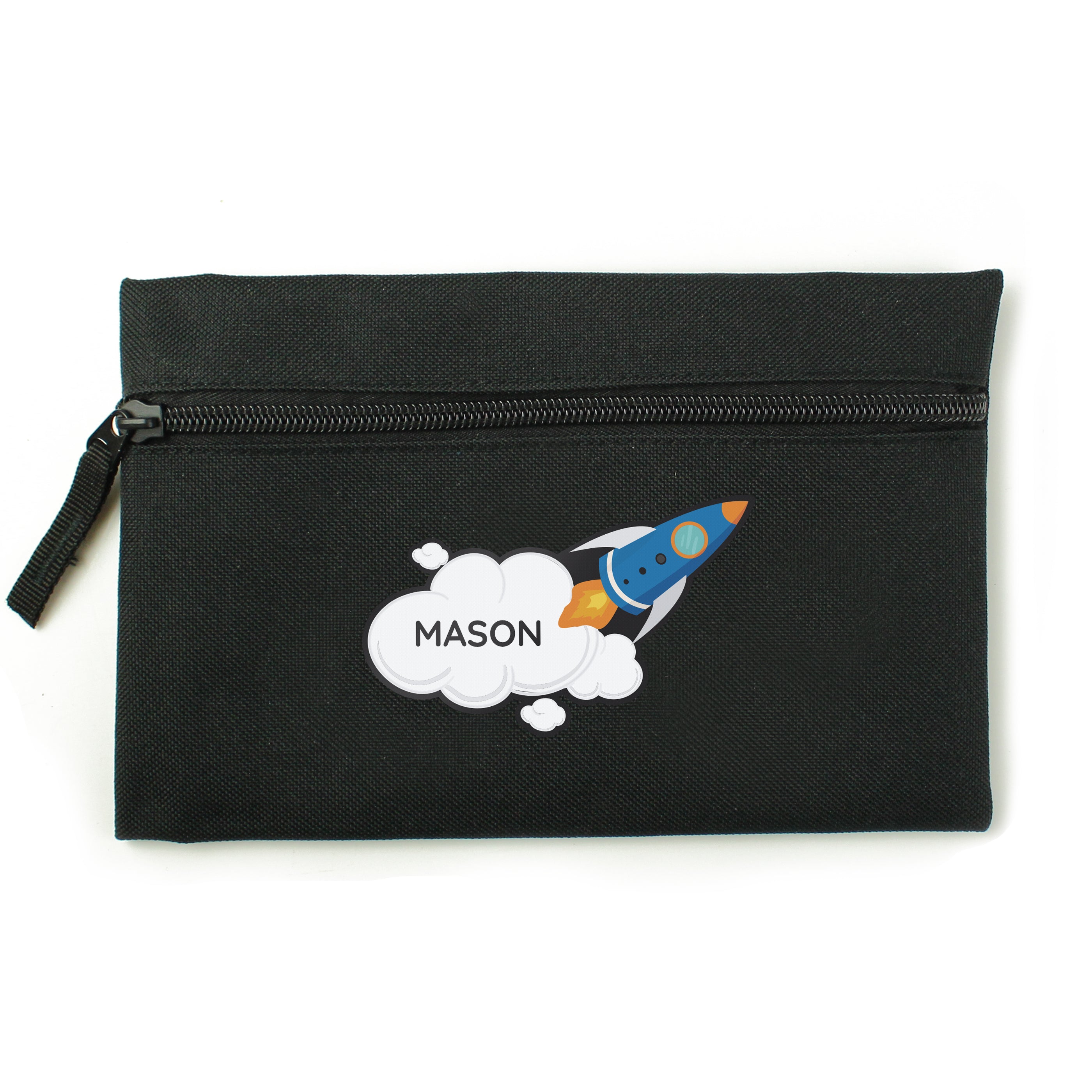 Personalised Space Rocket Pencil Case