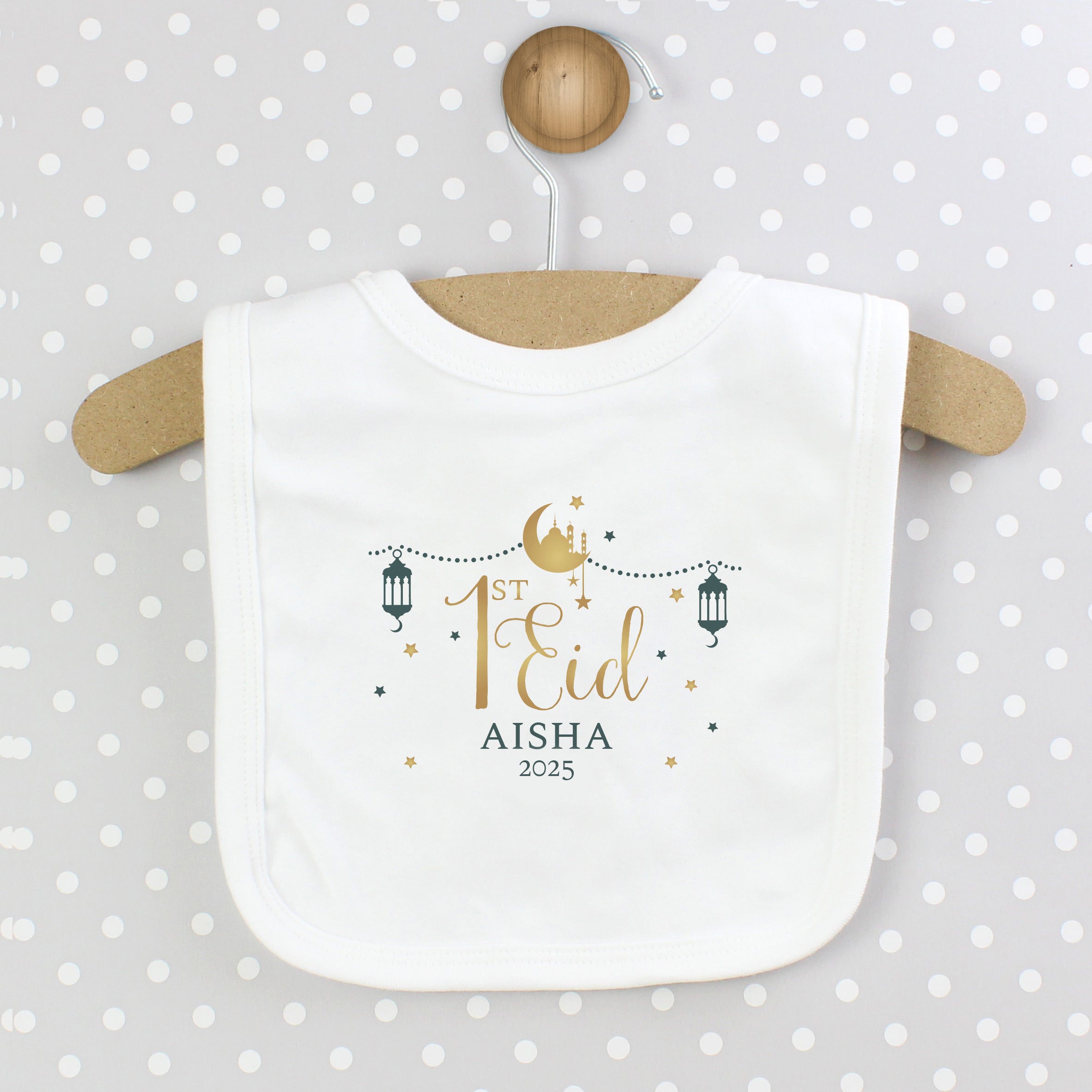 Personalised 1st Eid Bib