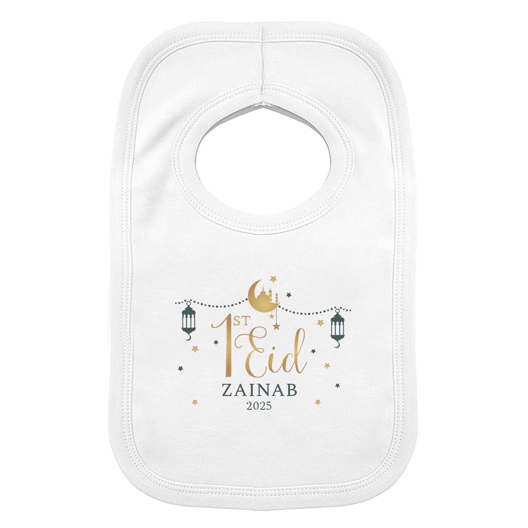 Personalised 1st Eid Bib