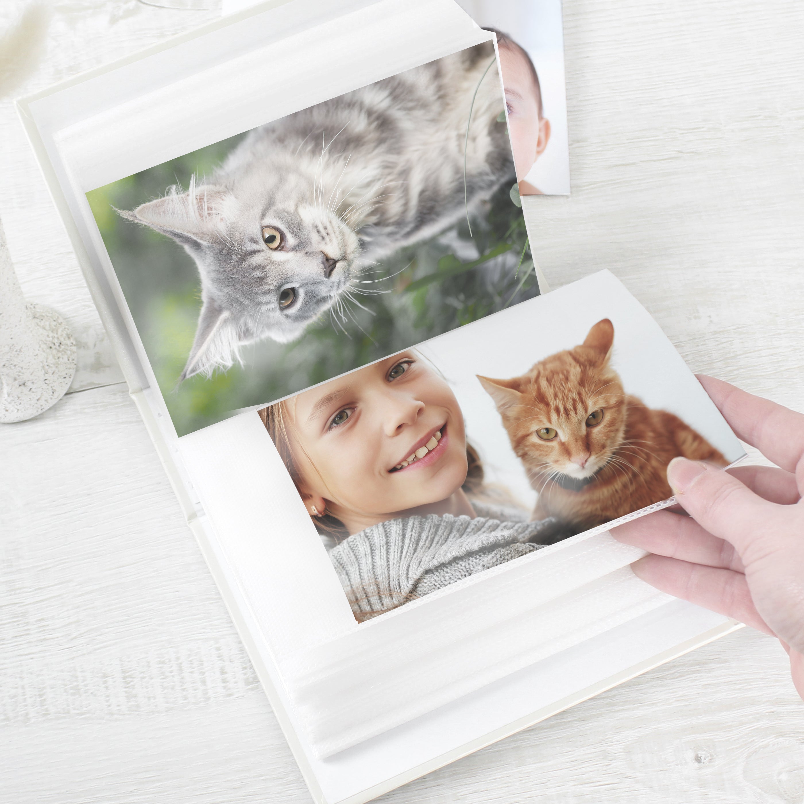 Personalised Life is Better With Pets 6x4 Photo Album with Sleeves