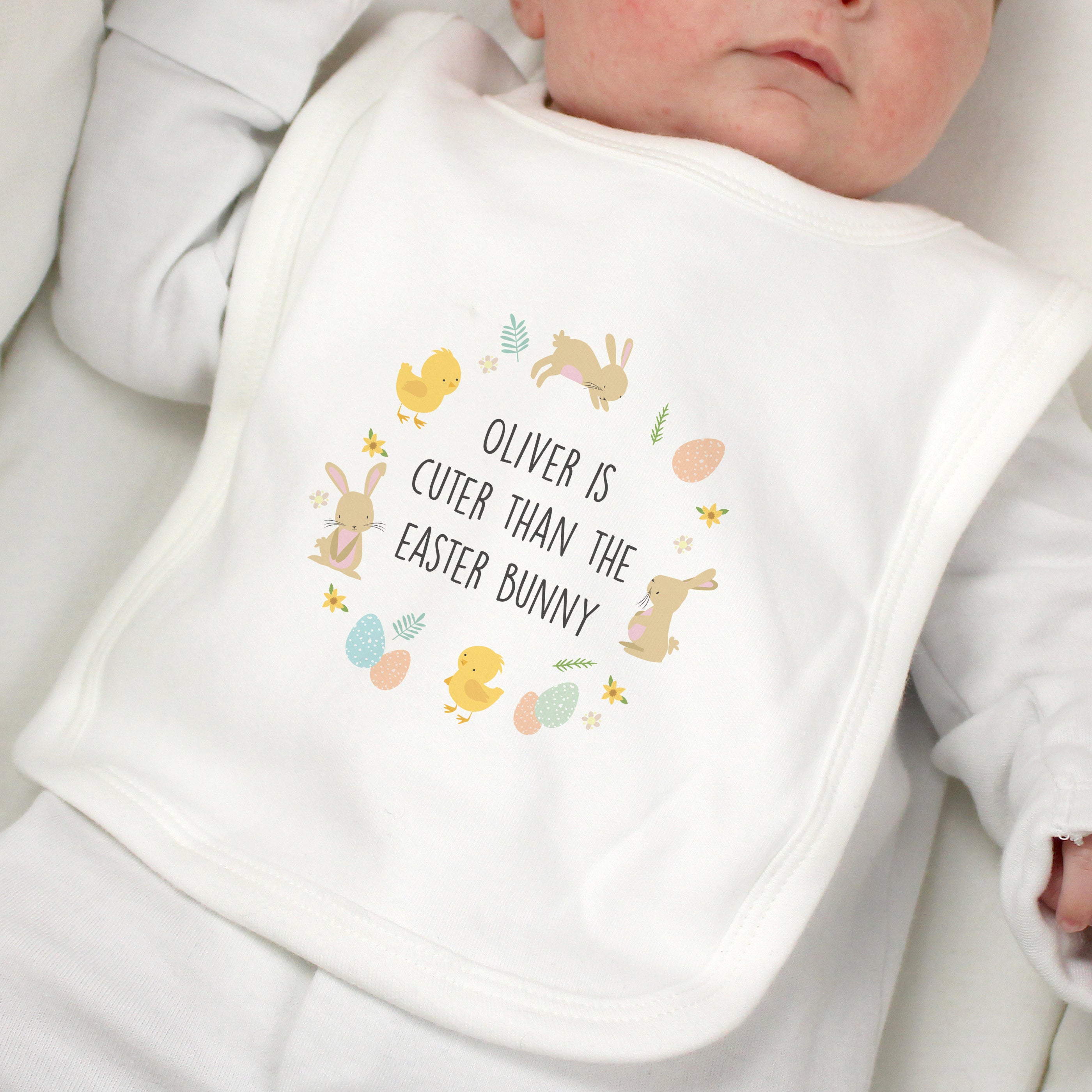 Personalised Easter Babys Bib