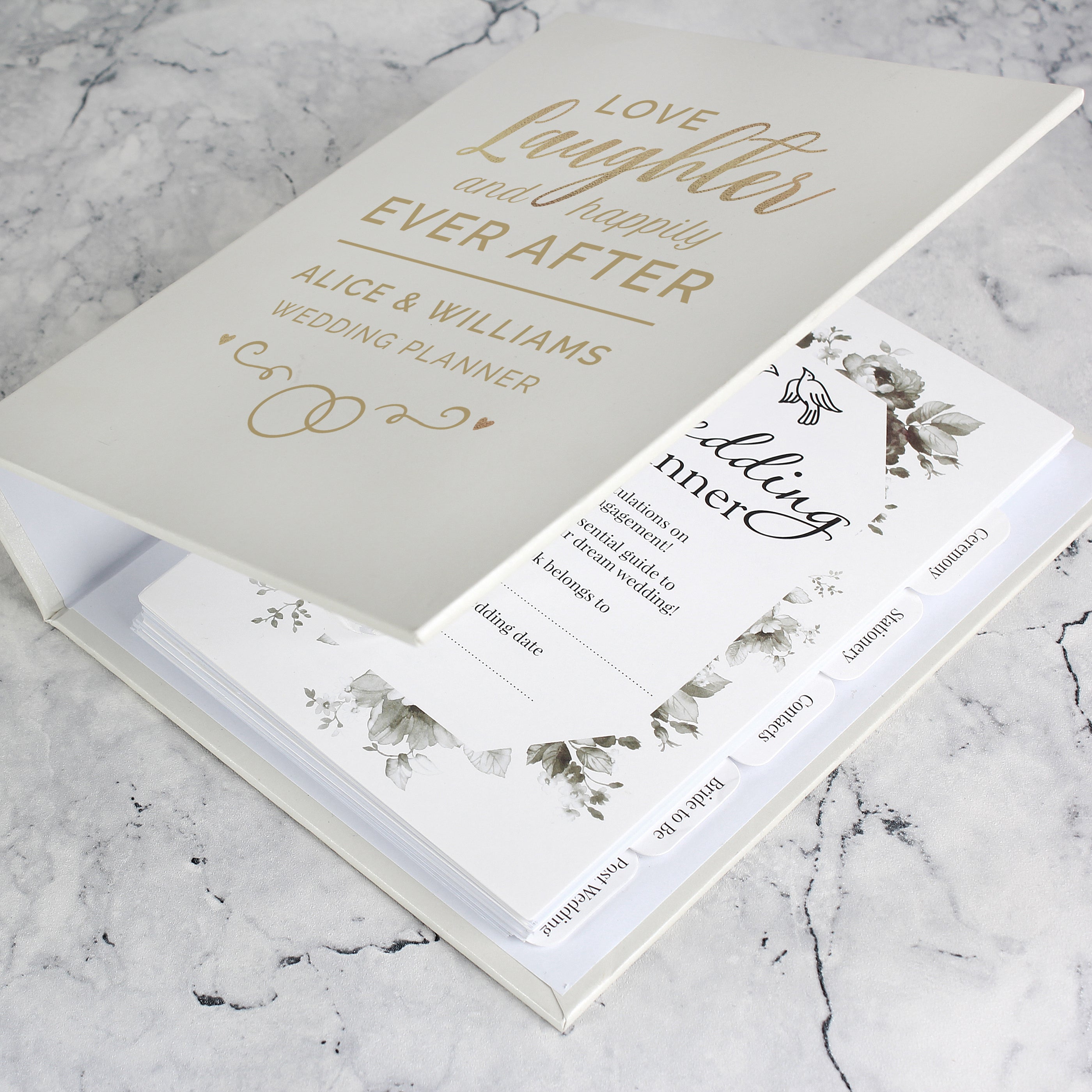 Personalised Happily Ever After Wedding Planner