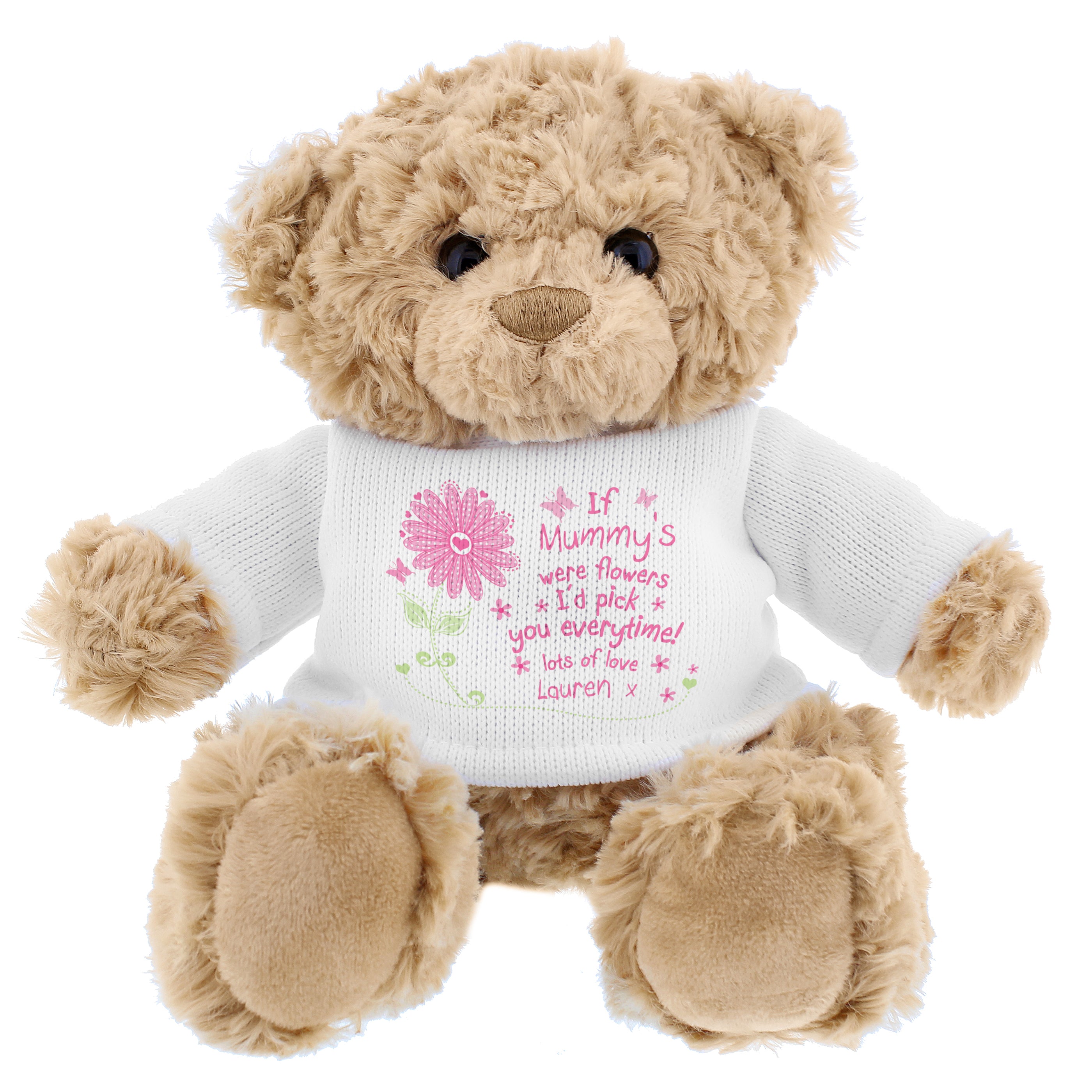 Personalised I'd Pick You Teddy Bear