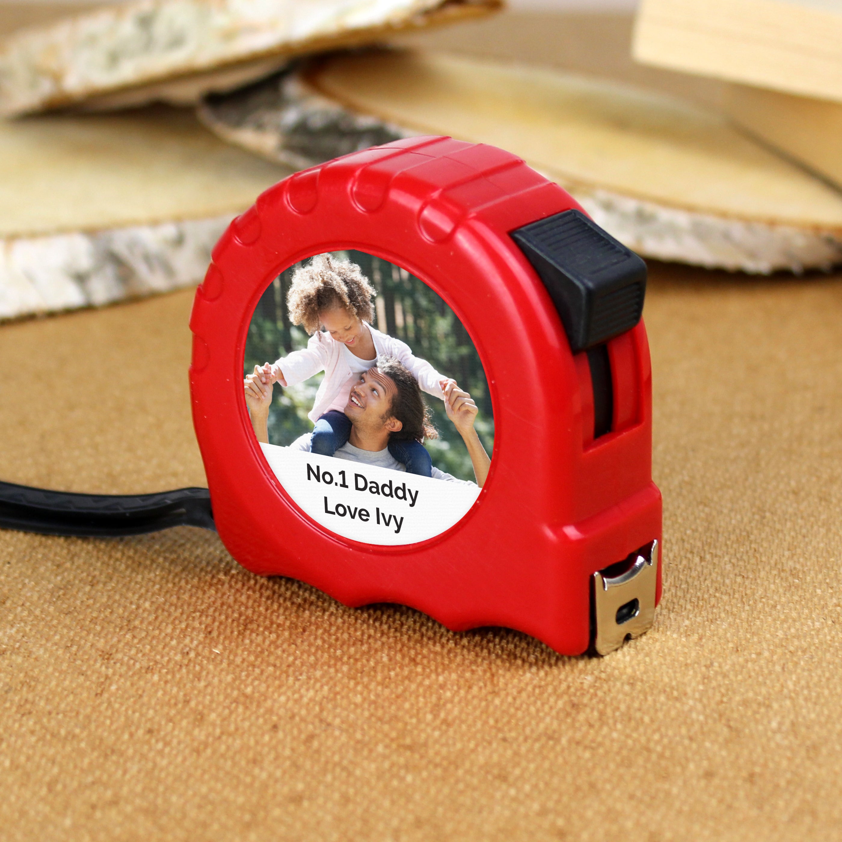 Personalised Photo Upload Tape Measure