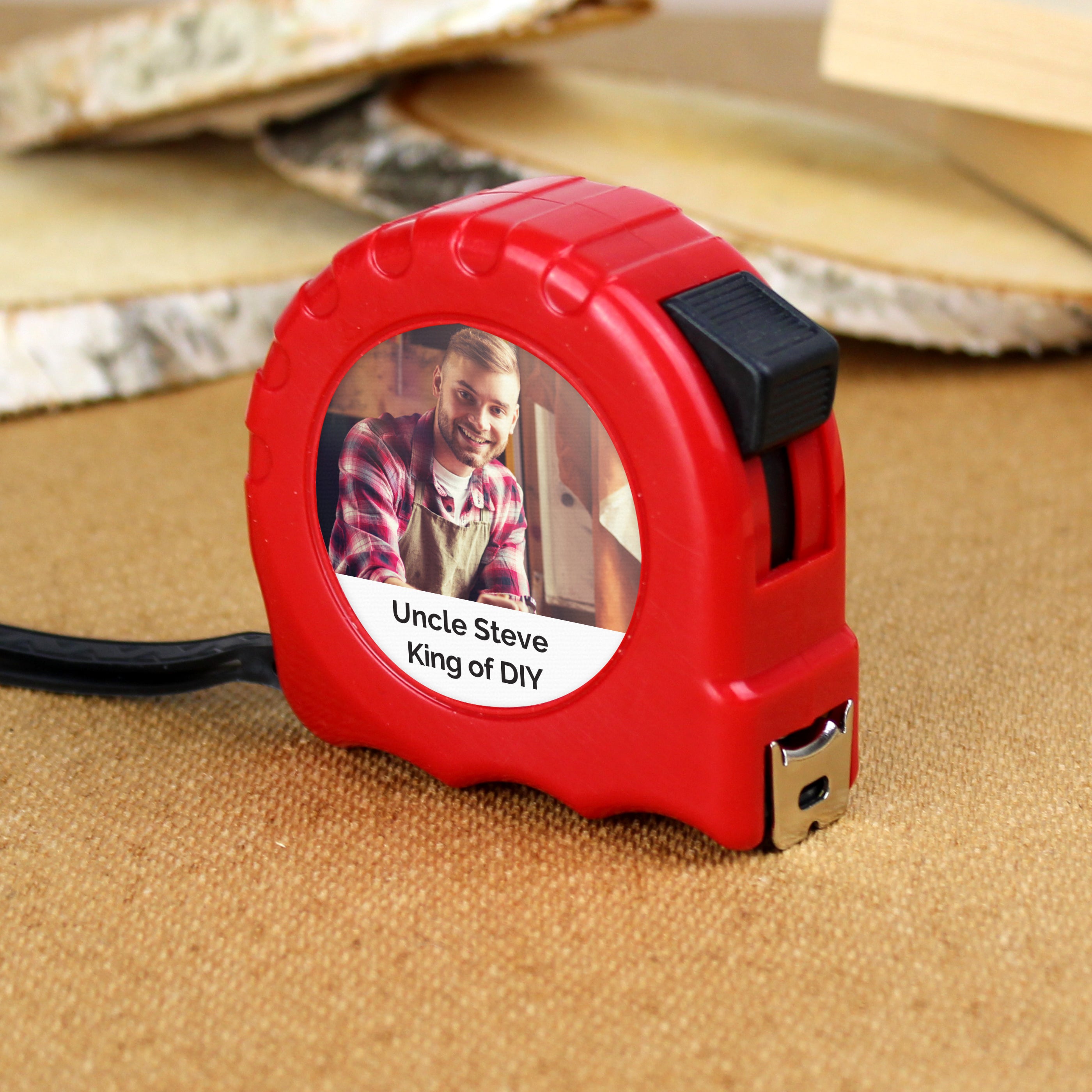 Personalised Photo Upload Tape Measure