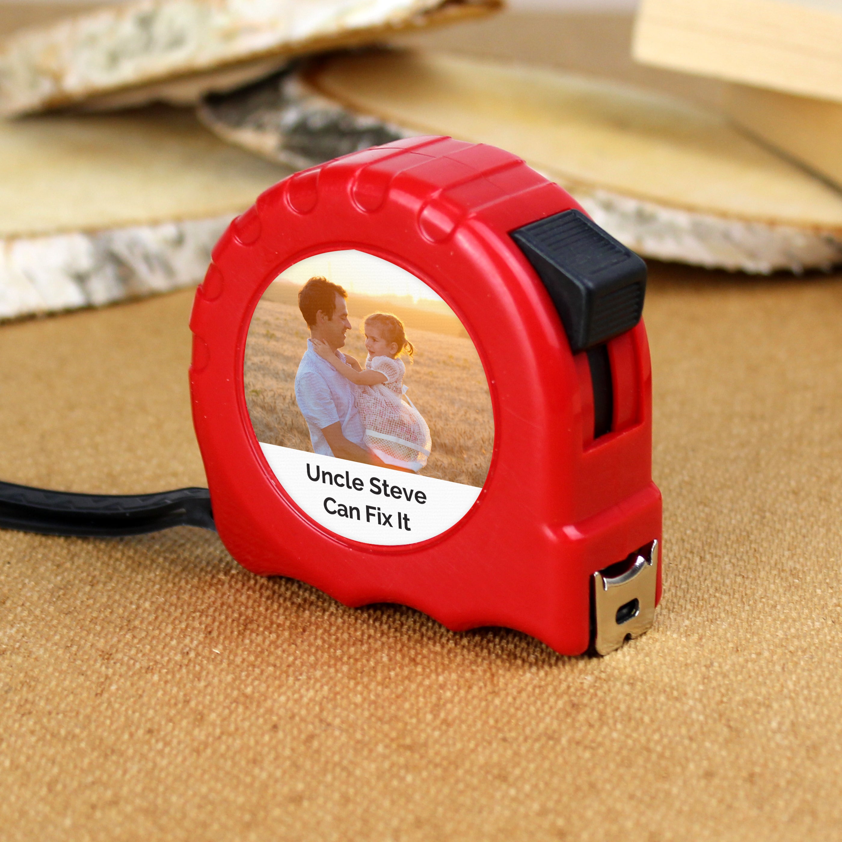 Personalised Photo Upload Tape Measure