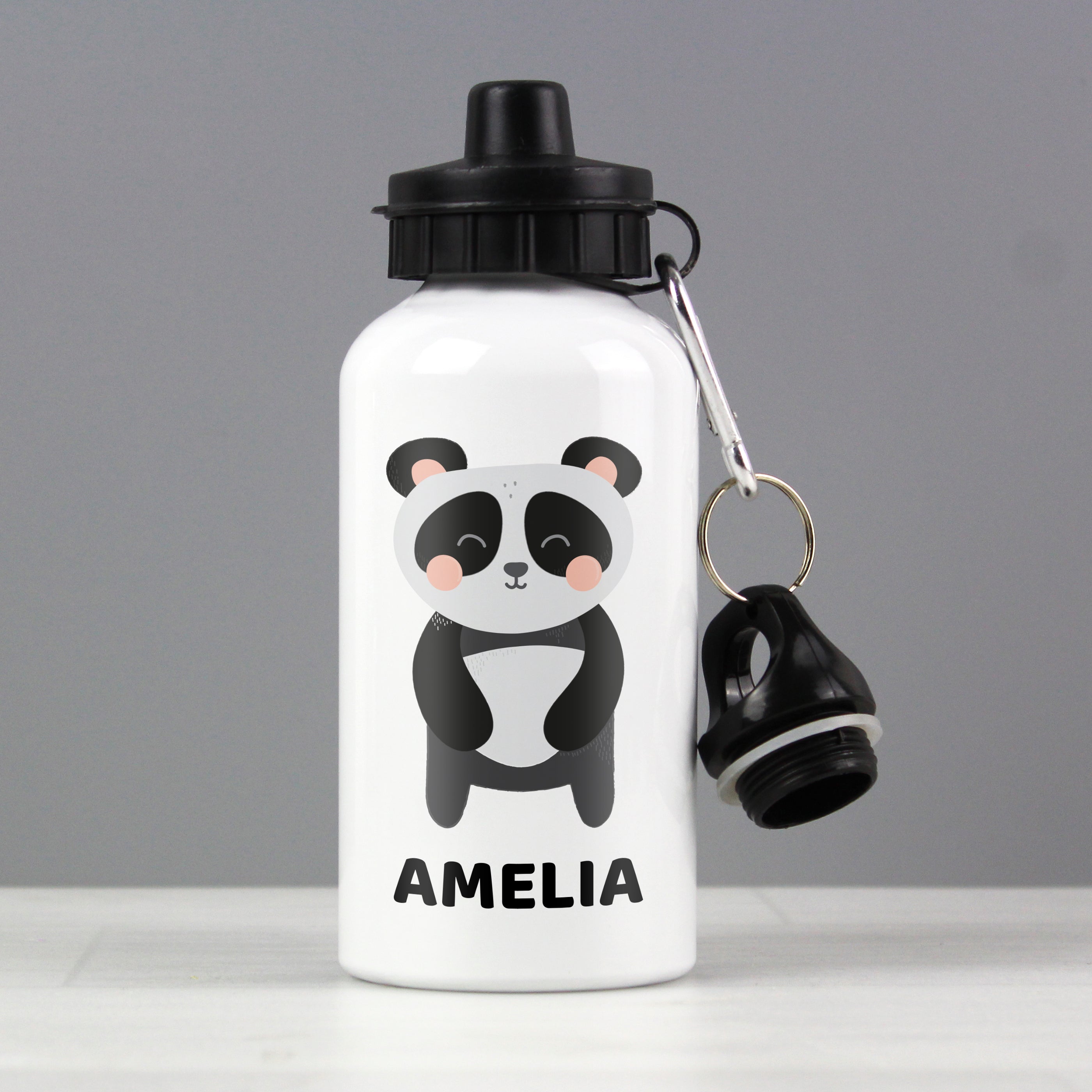 Personalised Panda Drinks Bottle