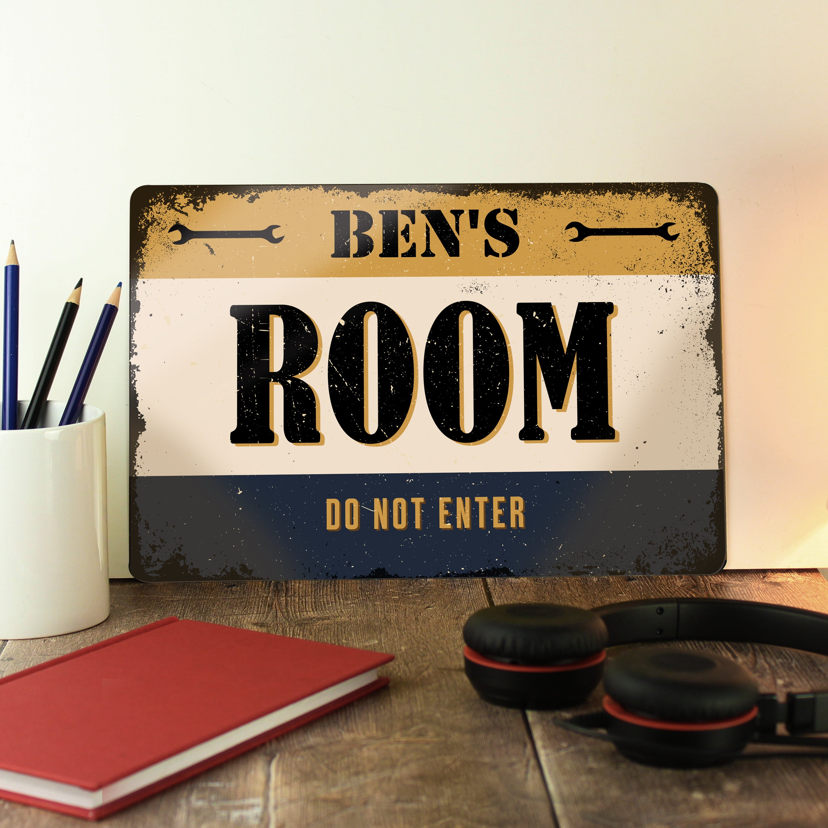 Personalised Garage Metal Sign