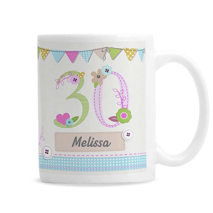 Personalised Birthday Craft Mug