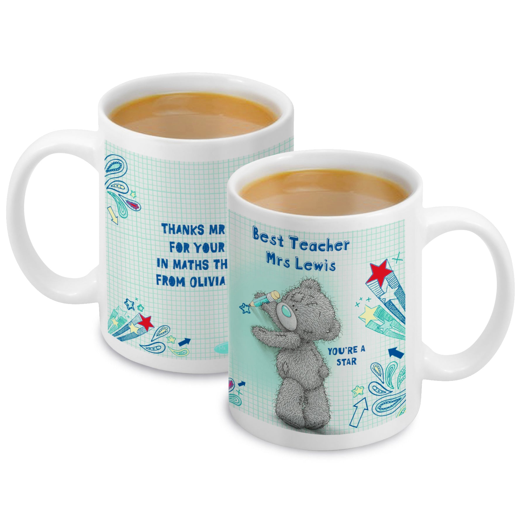 Personalised Me to you Teacher Mug