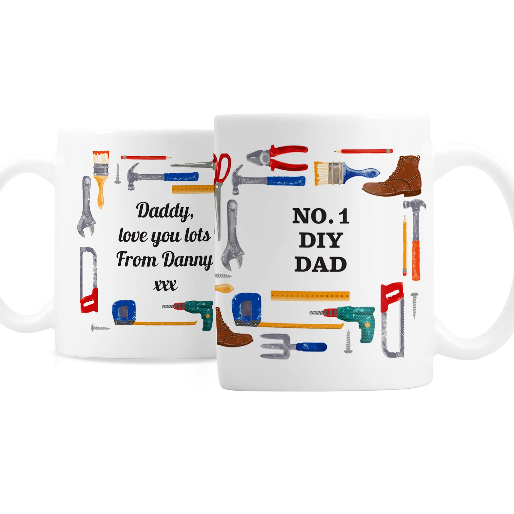 Personalised DIY Man Mug