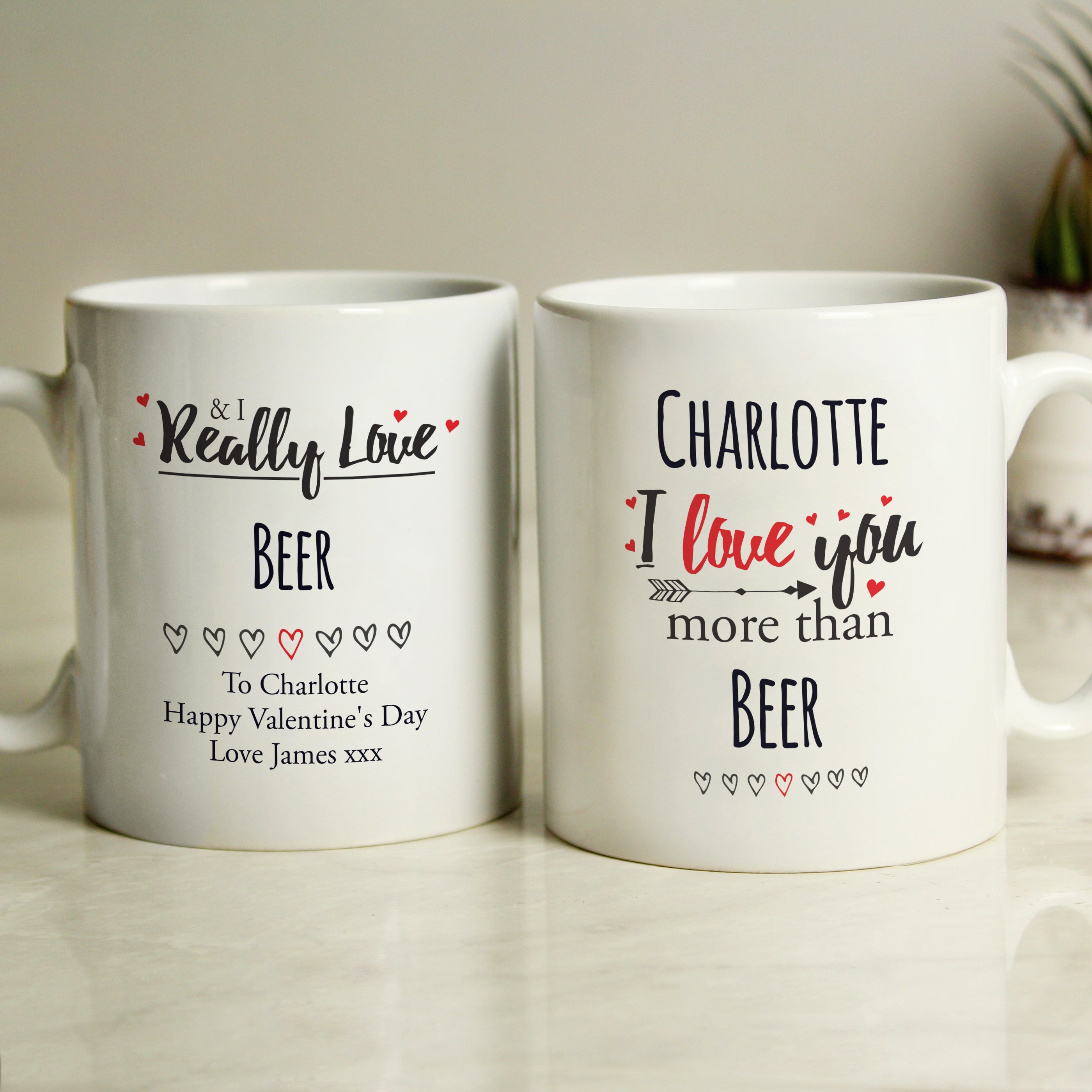 Personalised I Love You More Than... Mug