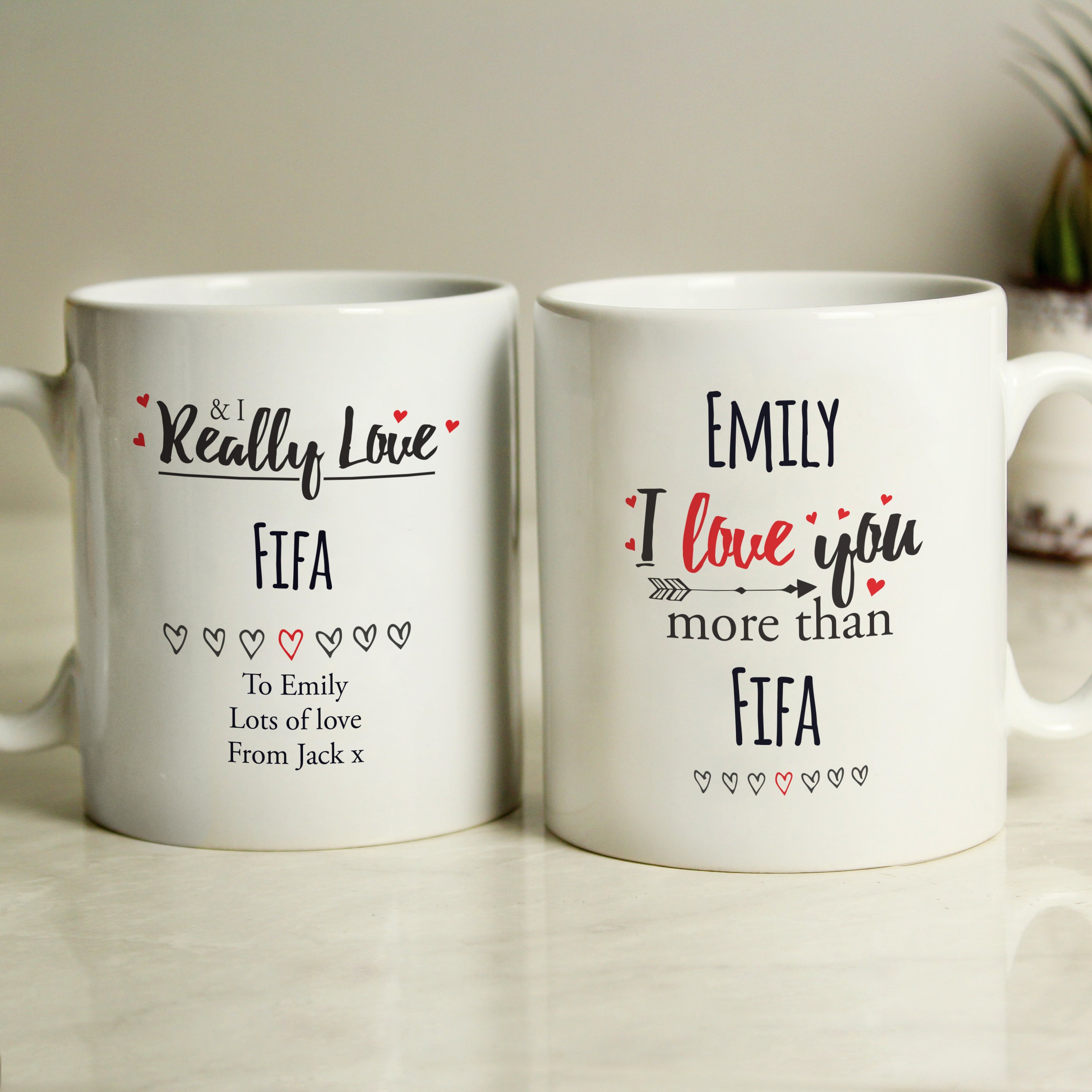 Personalised I Love You More Than... Mug