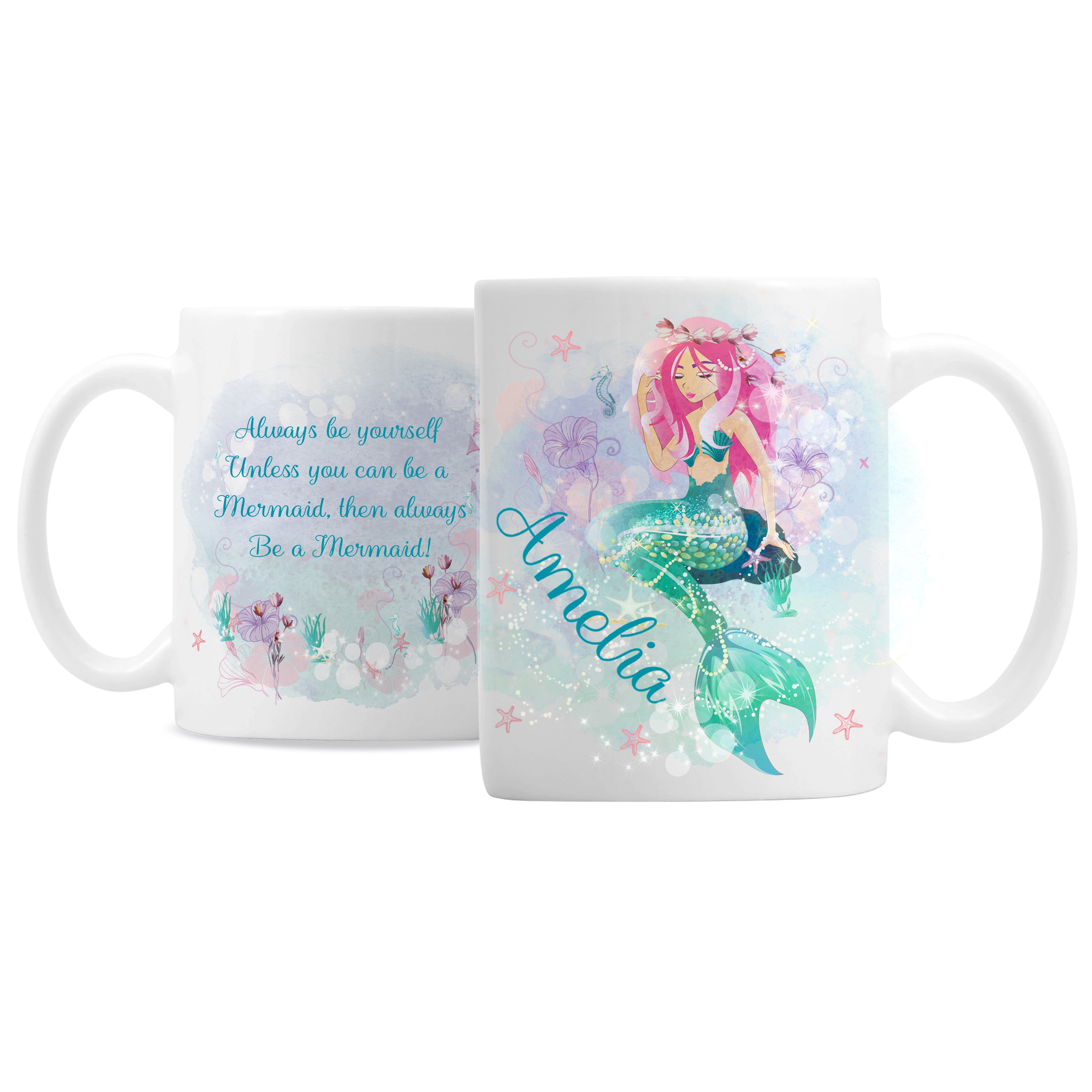 Personalised Mermaid Mug