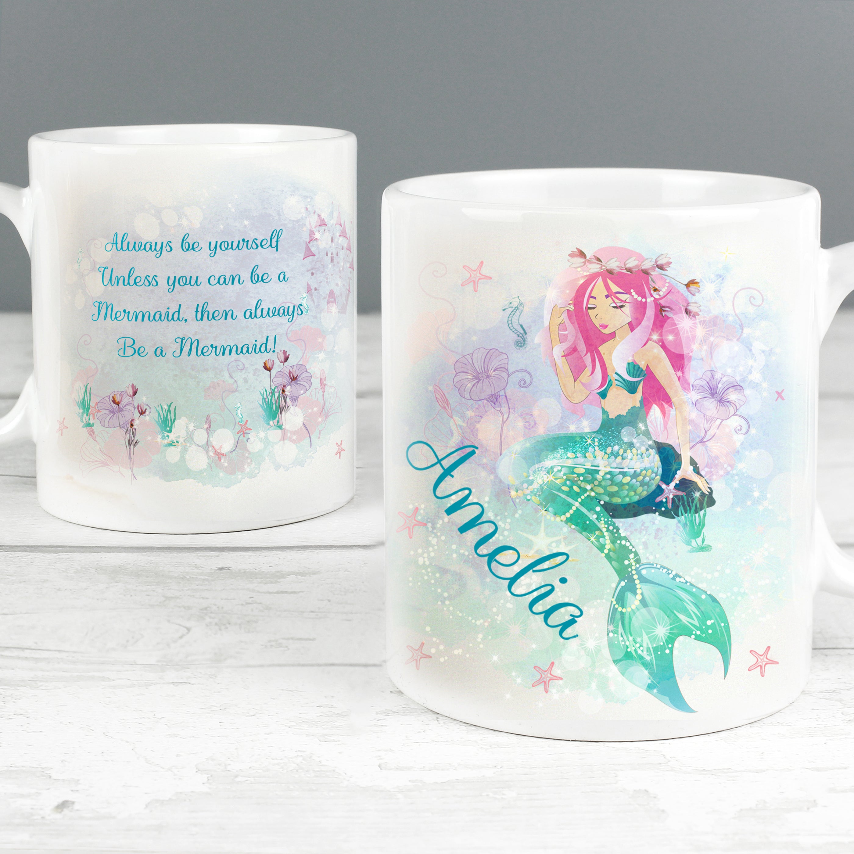 Personalised Mermaid Mug