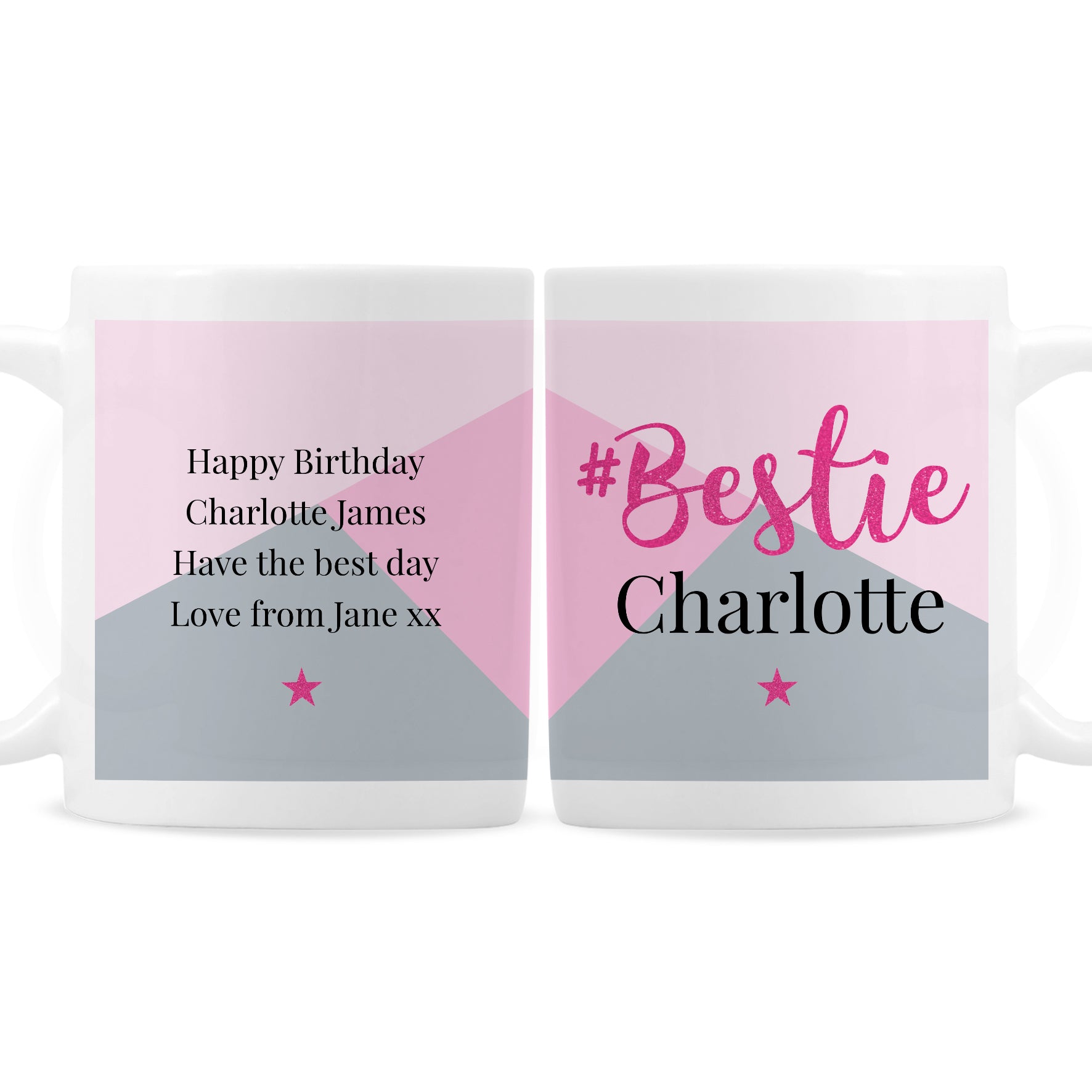 Personalised #Bestie Mug