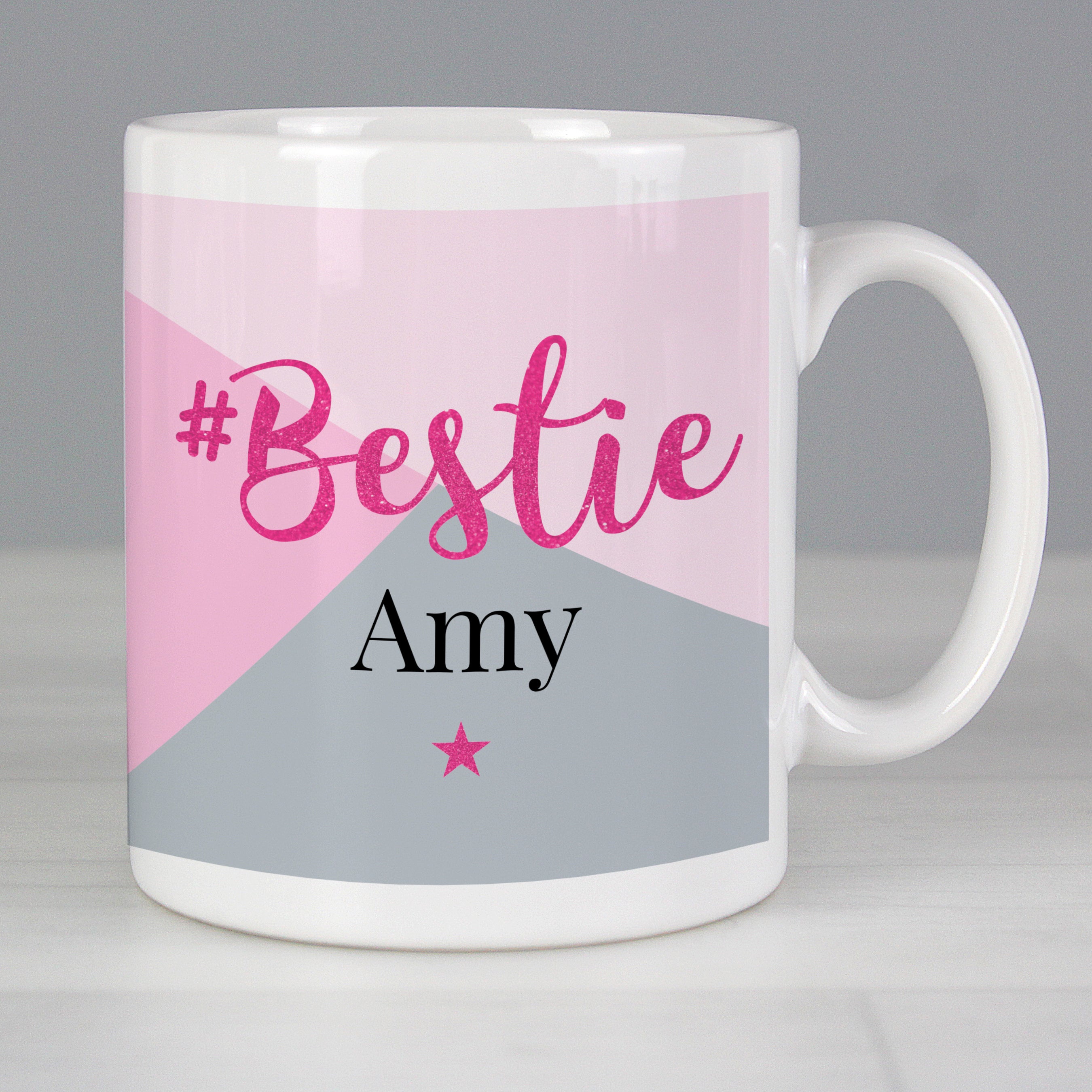 Personalised #Bestie Mug