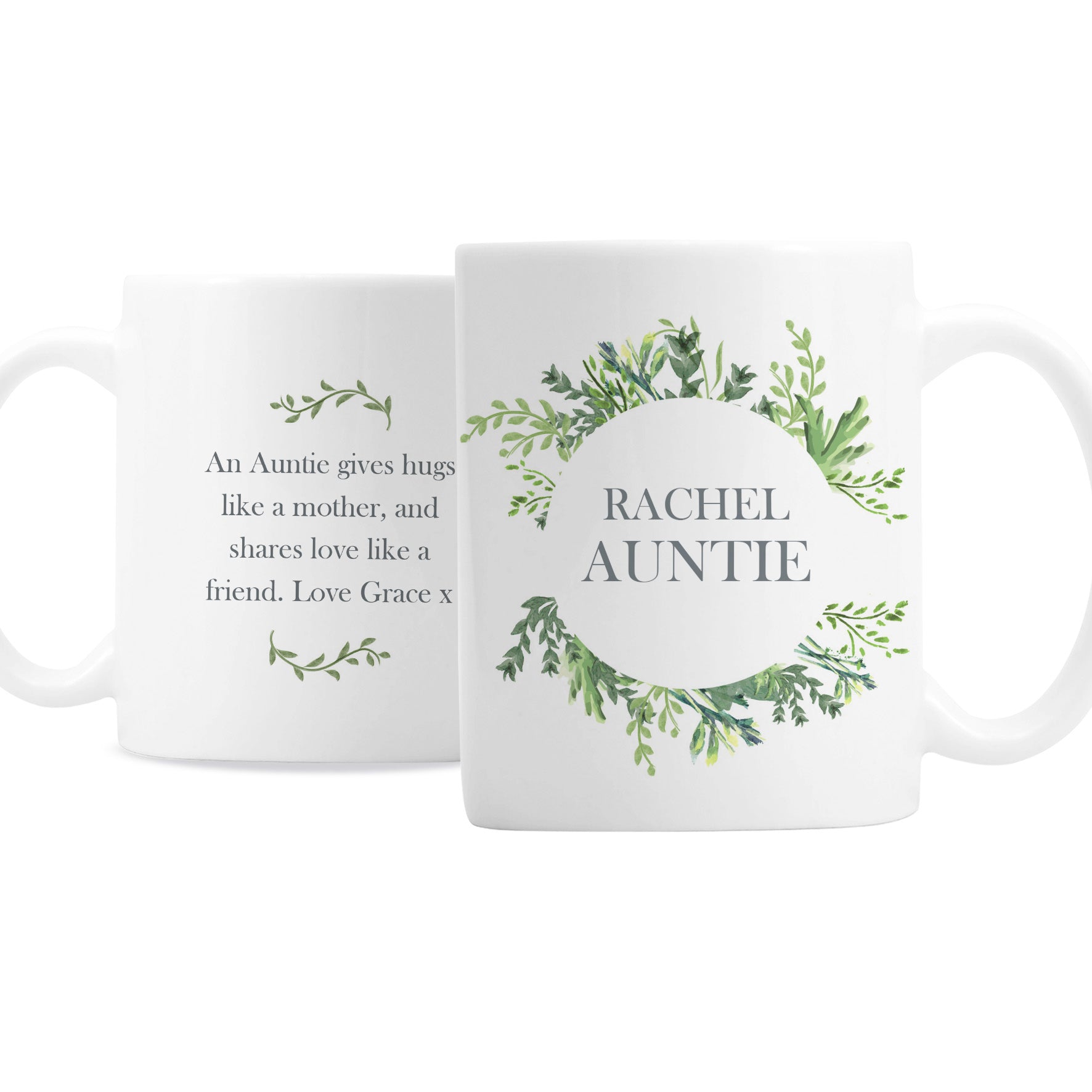 Personalised Botanical Mug